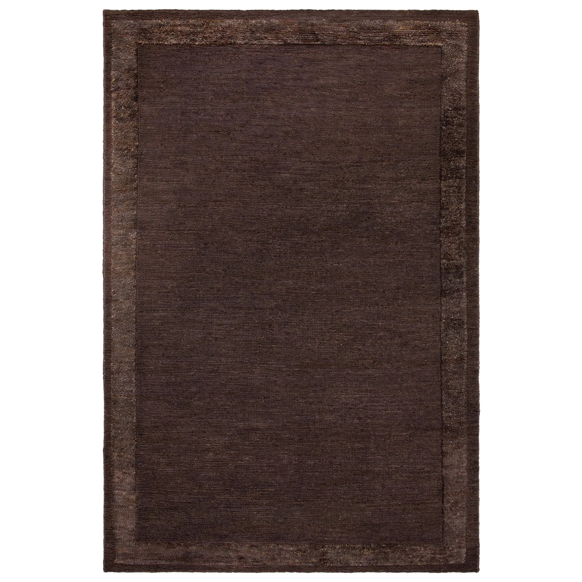 Jute Frame Dark Brown matta - 1