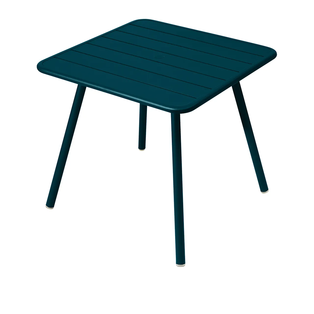 Luxembourg Four Leg Table 80 x 80 cm, Chili