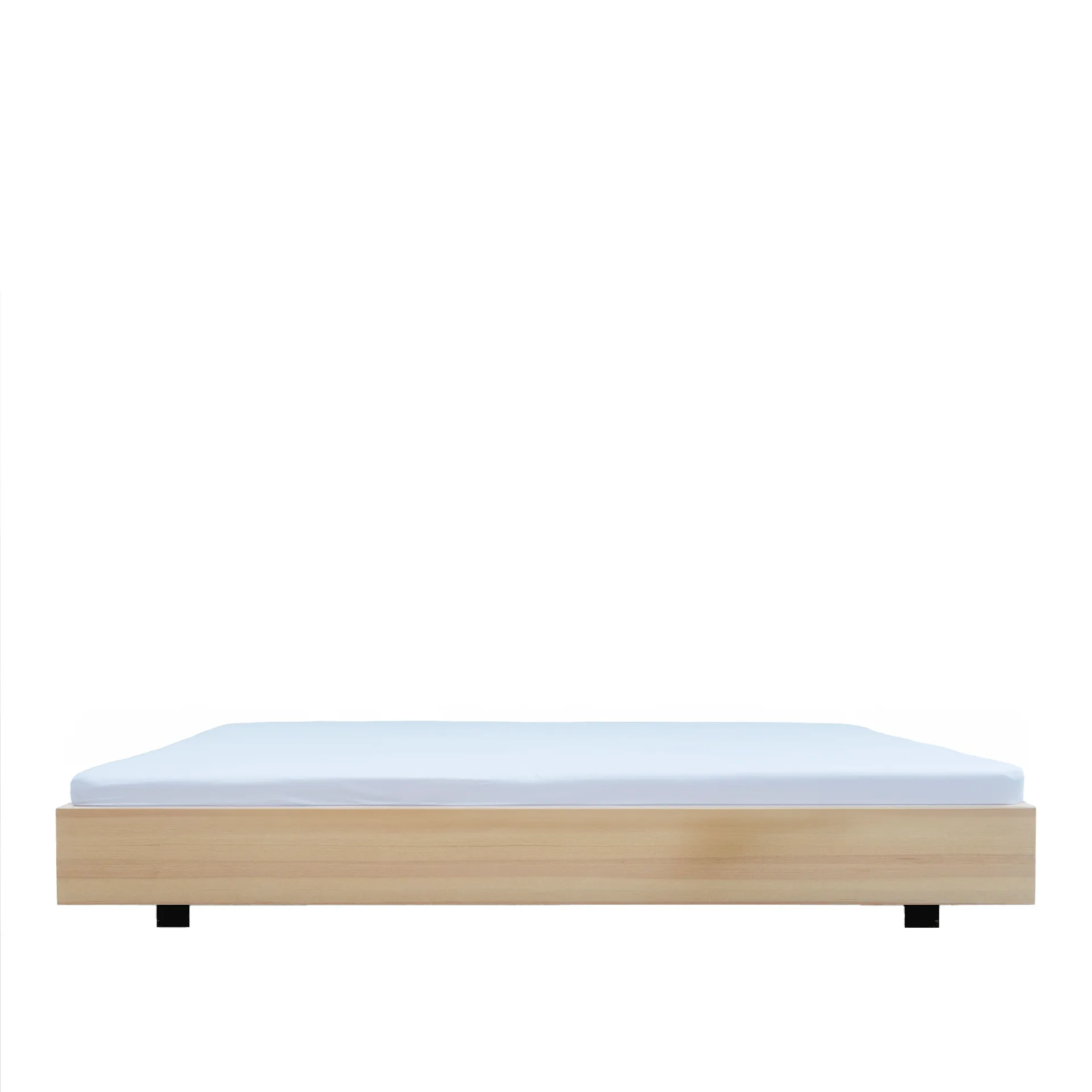 The Floating Bed V2 Natural White & Bed Slats - Axel Wannberg - NO GA