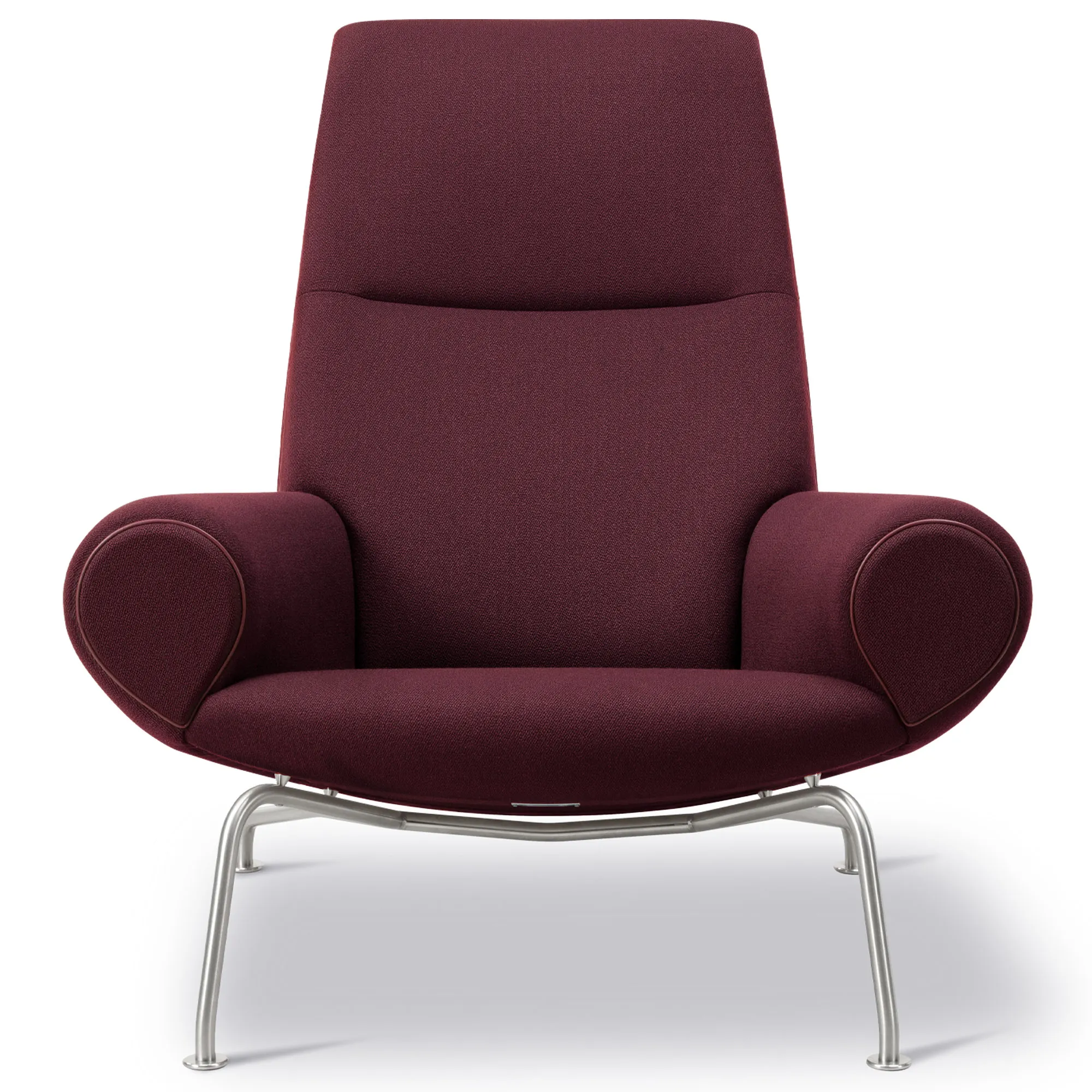 Wegner Queen fåtölj med fotpall - 2