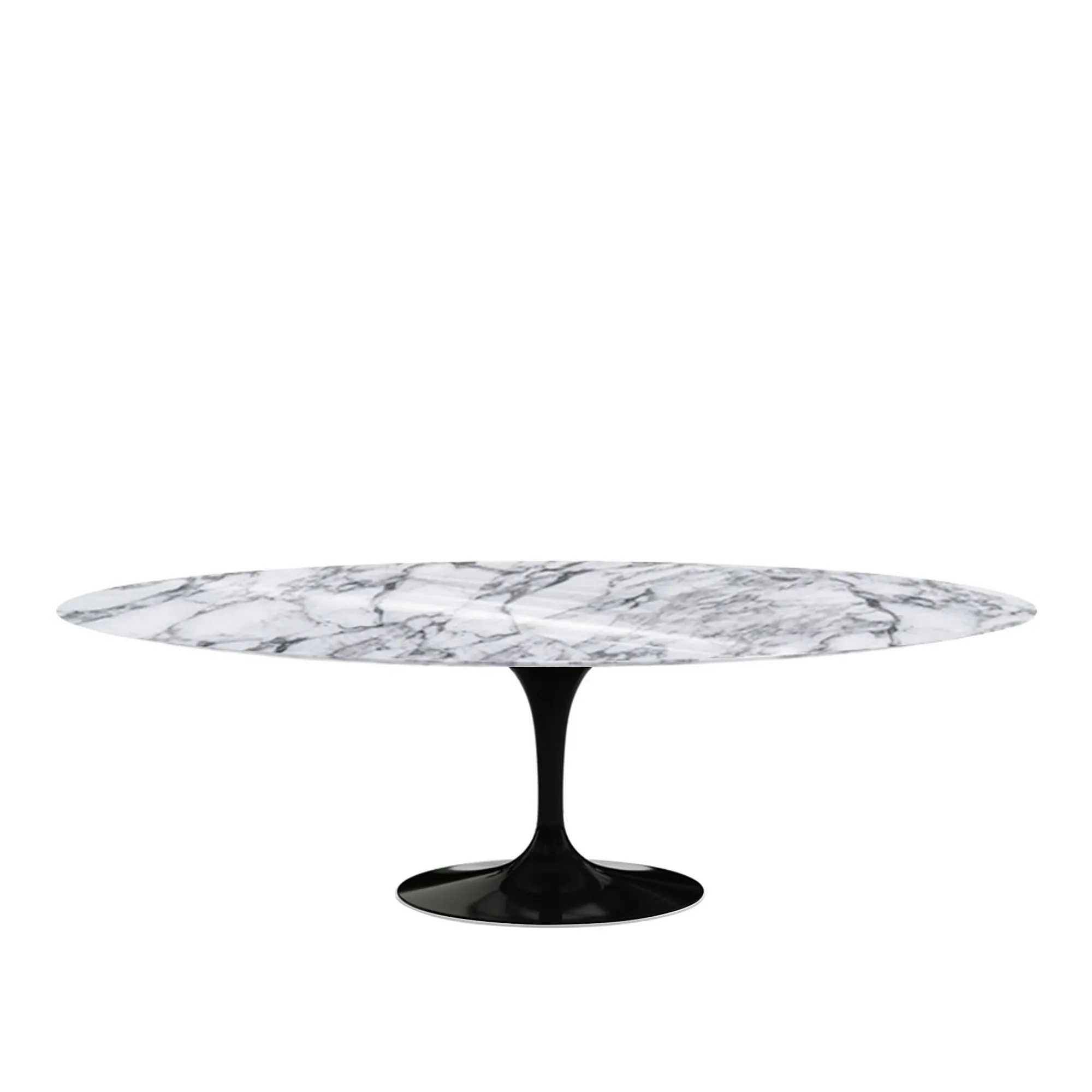 Saarinen Oval matbord 244 cm Black - 1