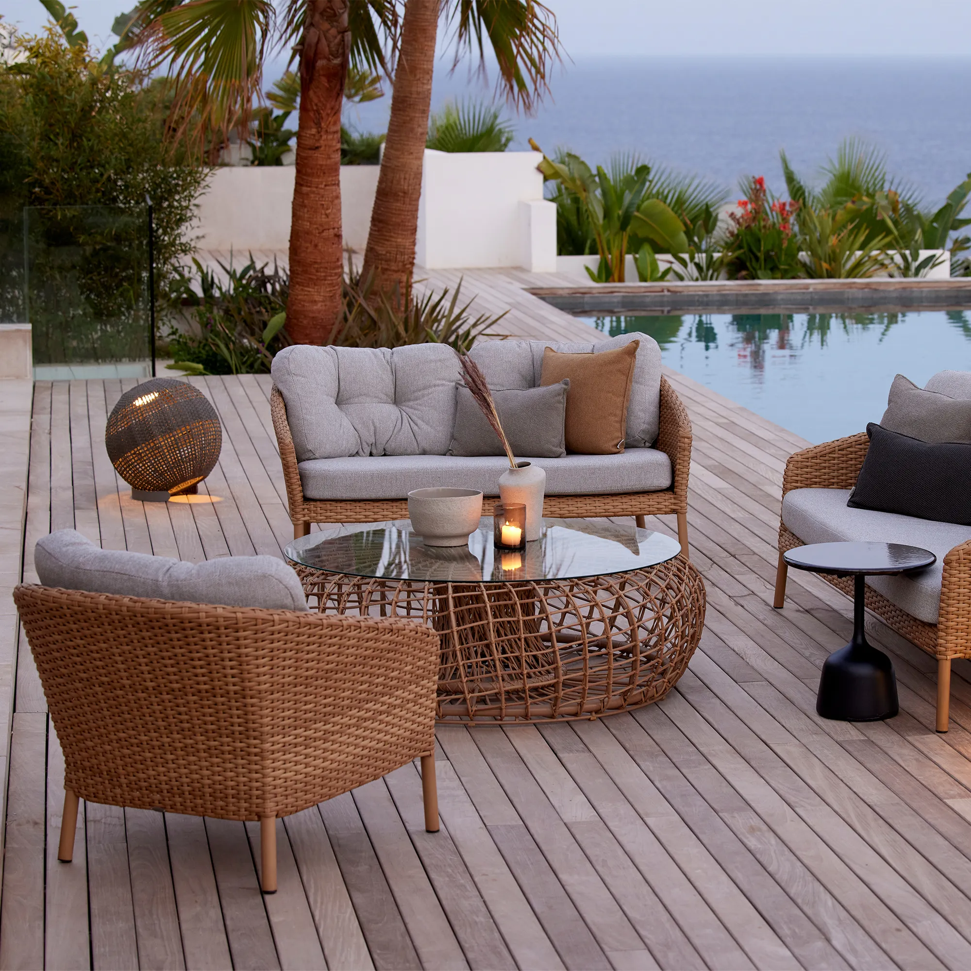 Ocean Large loungefåtölj - 5