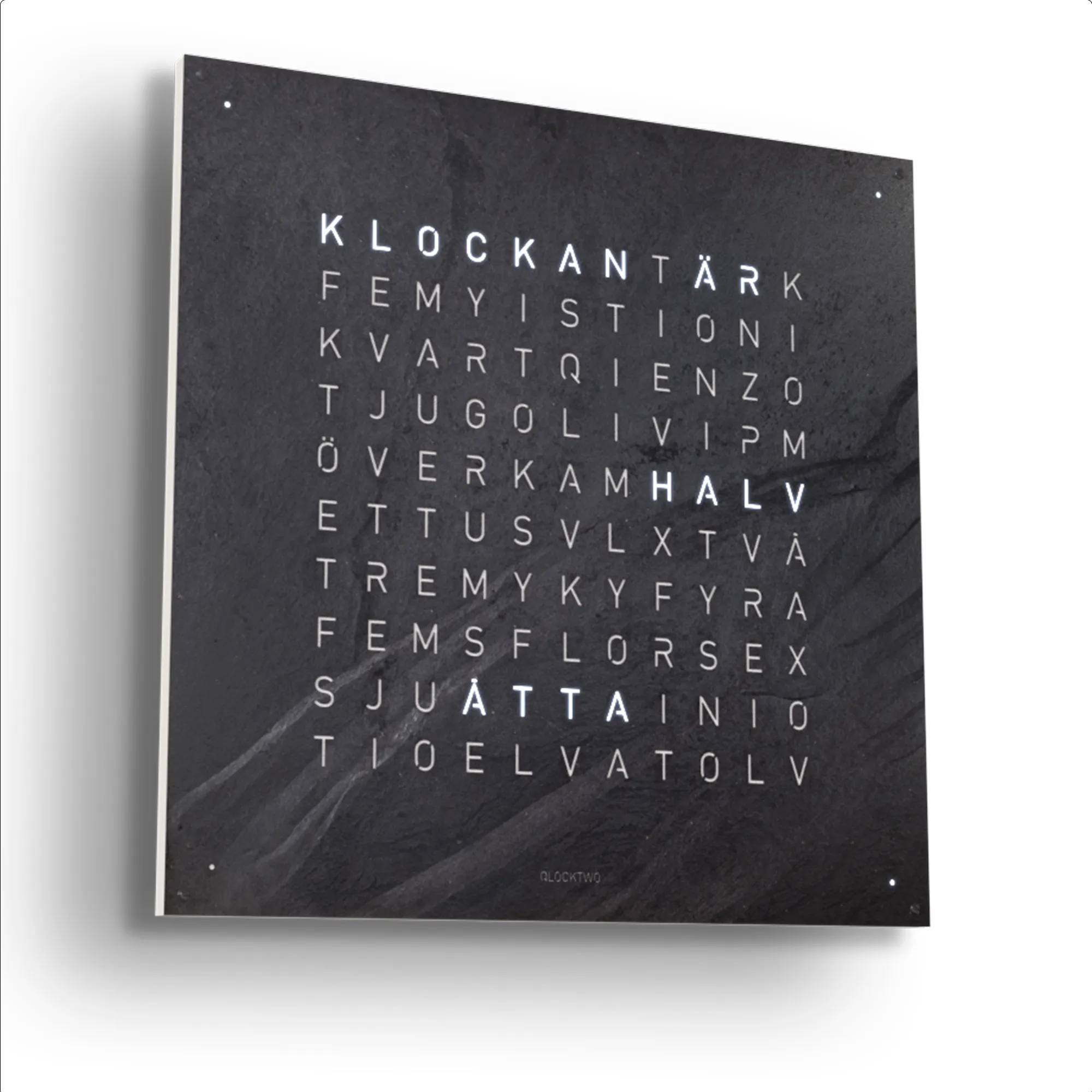 Qlocktwo Earth 90 Creator's Edition – Metamorphite - 2