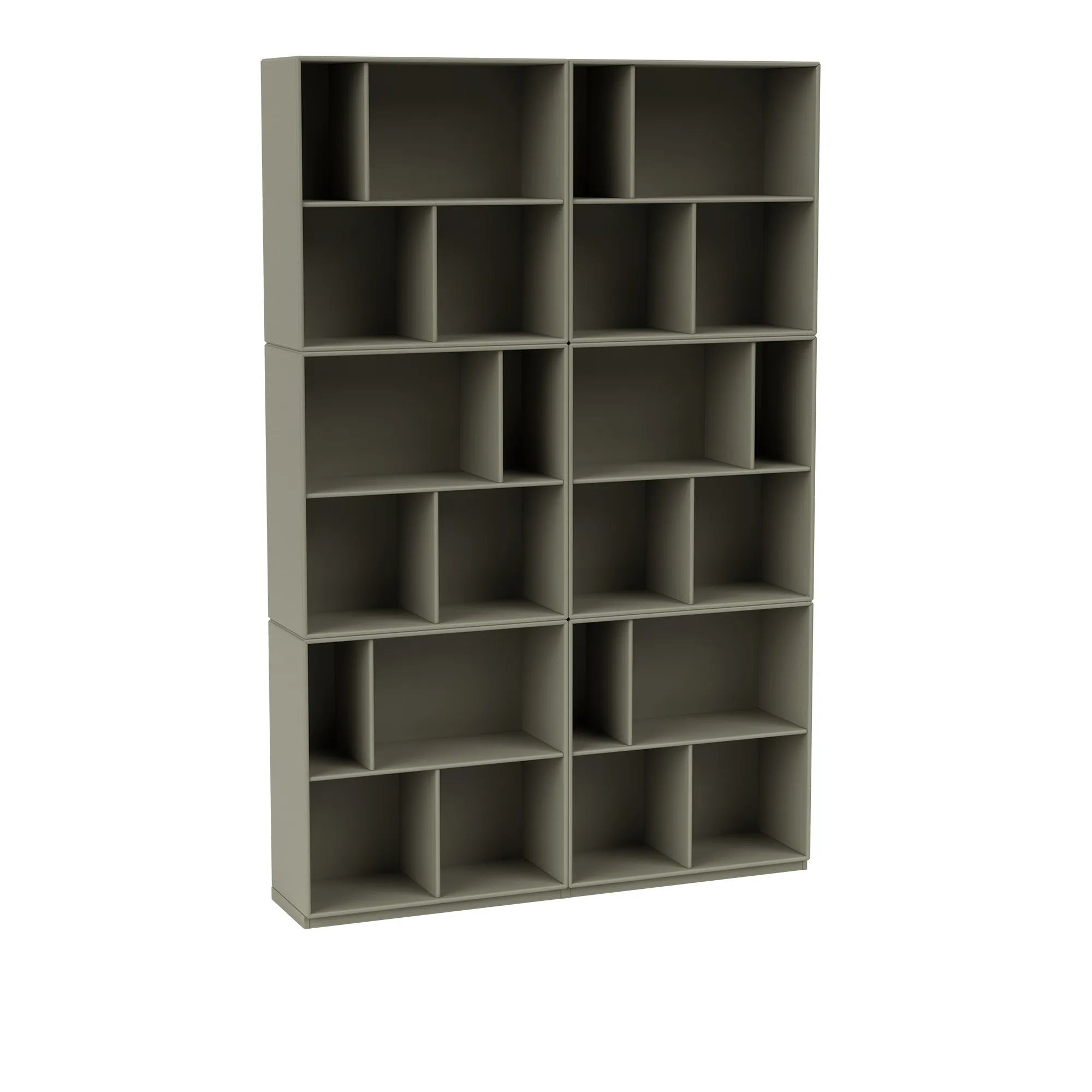 Montana Selection Read Spacious bokhylla sockel 3 cm