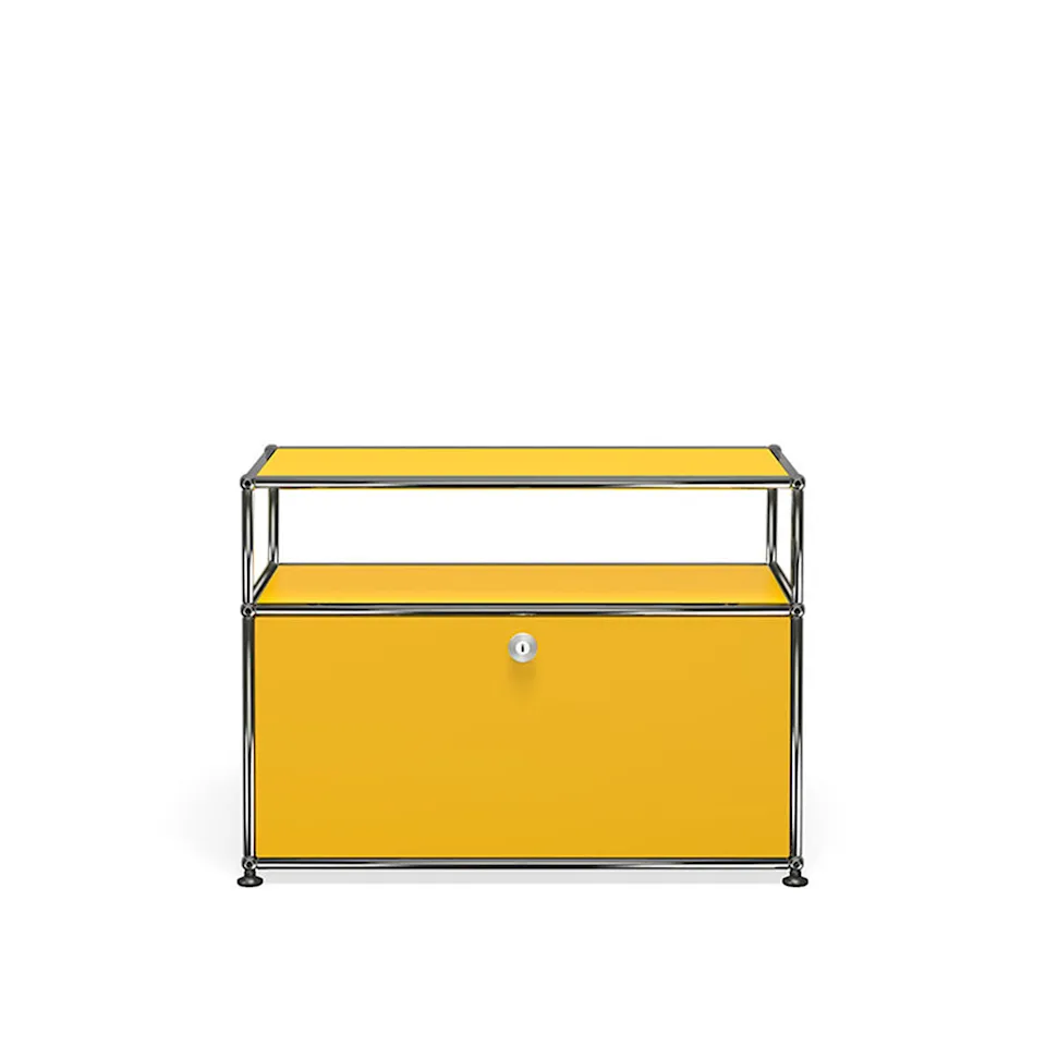 USM Haller 45 Side table, Golden Yellow