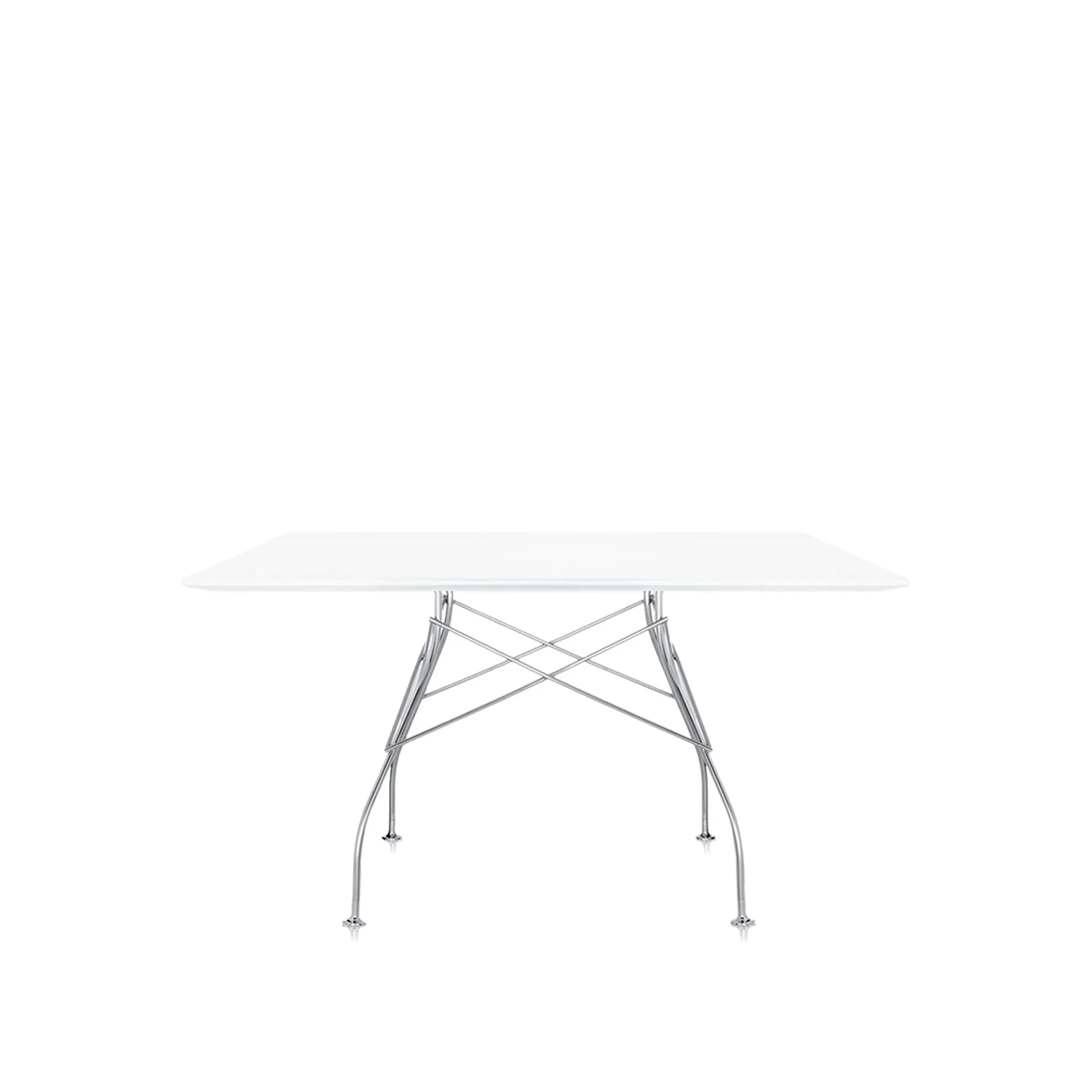 Glossy Square Table - Kartell - Antonio Citterio - NO GA