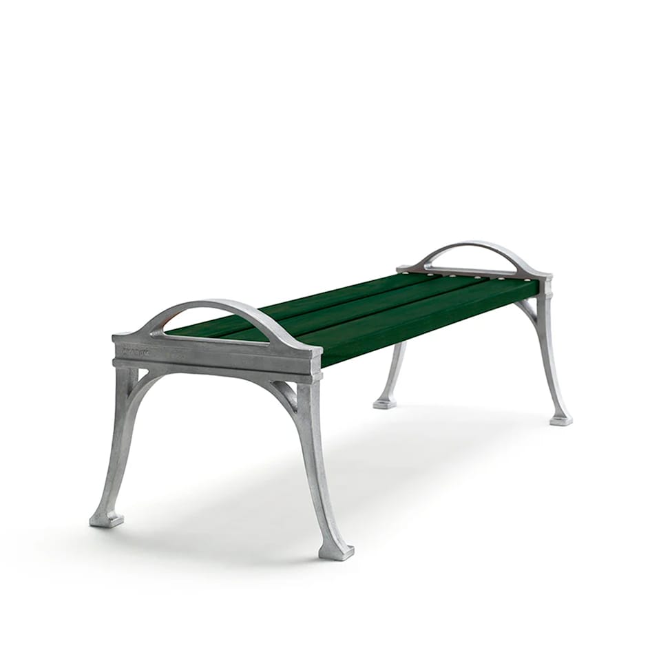 Lessebo Bench Green Lacquered Pine Wood