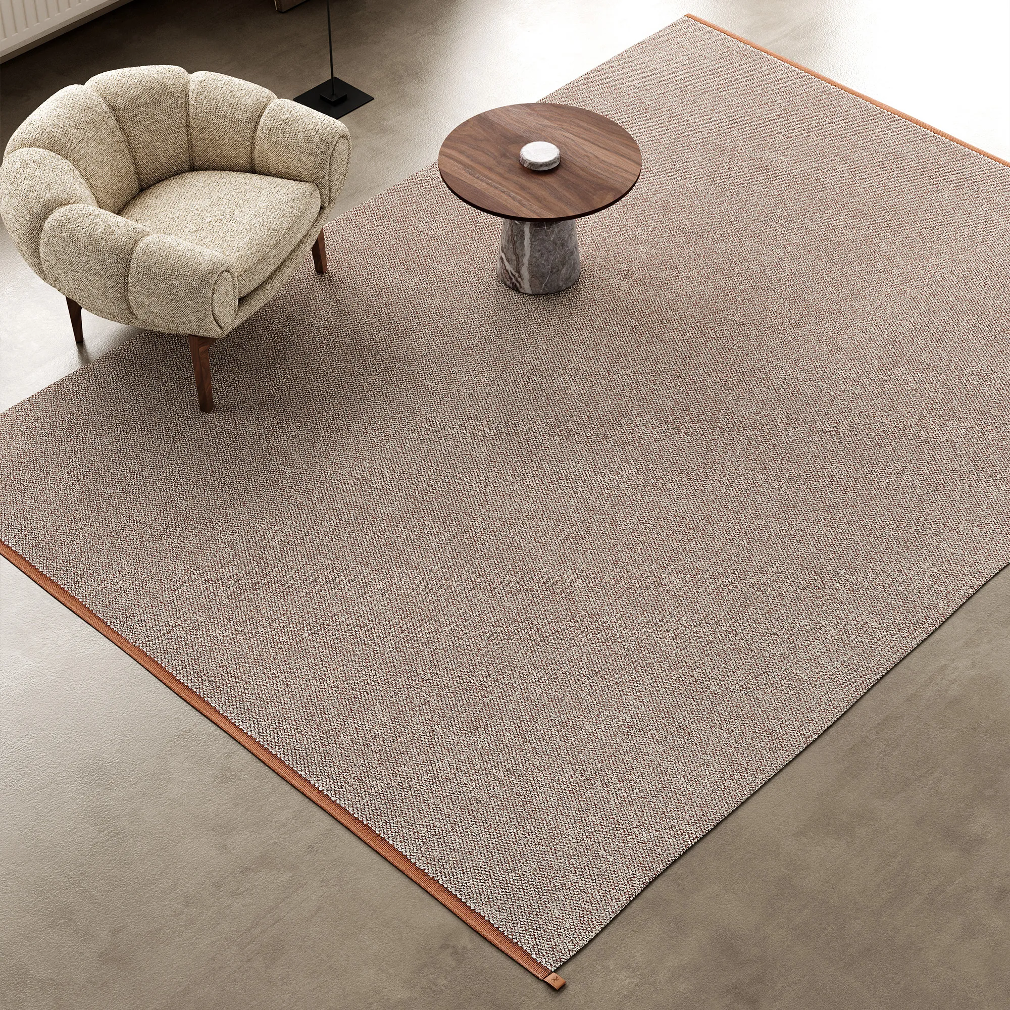 Terrazzo 801 Carnelian ullmatta - 3