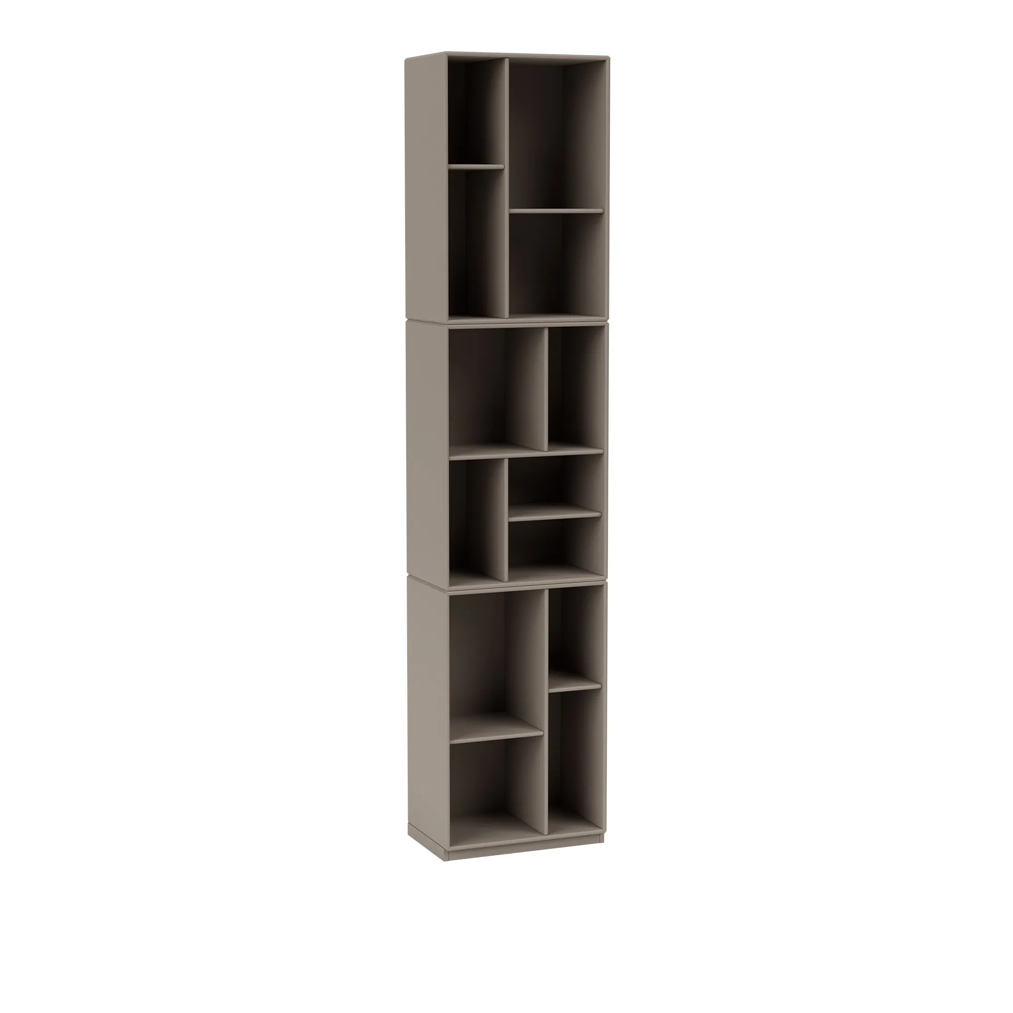 Montana Selection Loom Slim bokhylla sockel 3 cm