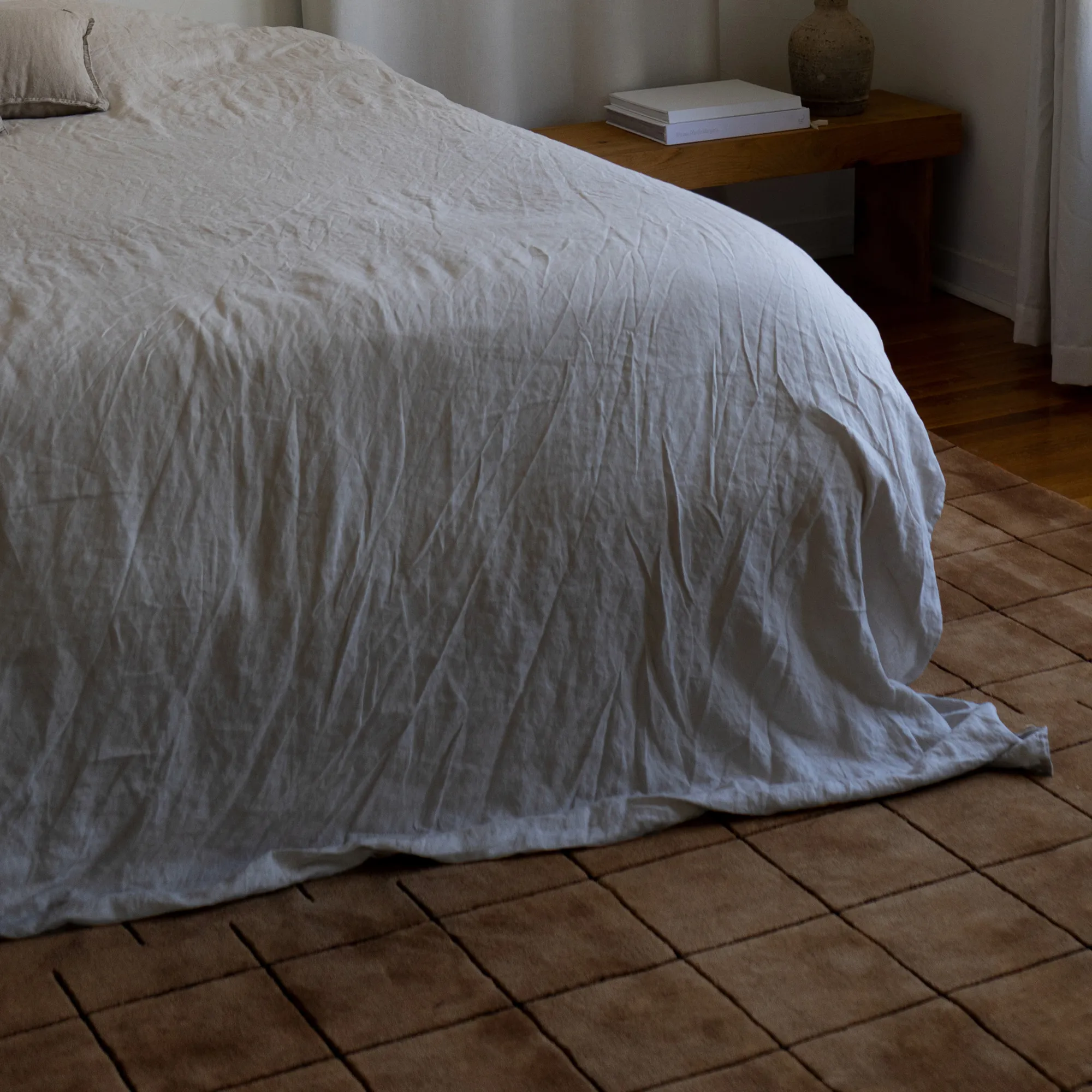 Grid Chestnut/Black ullmatta - 8