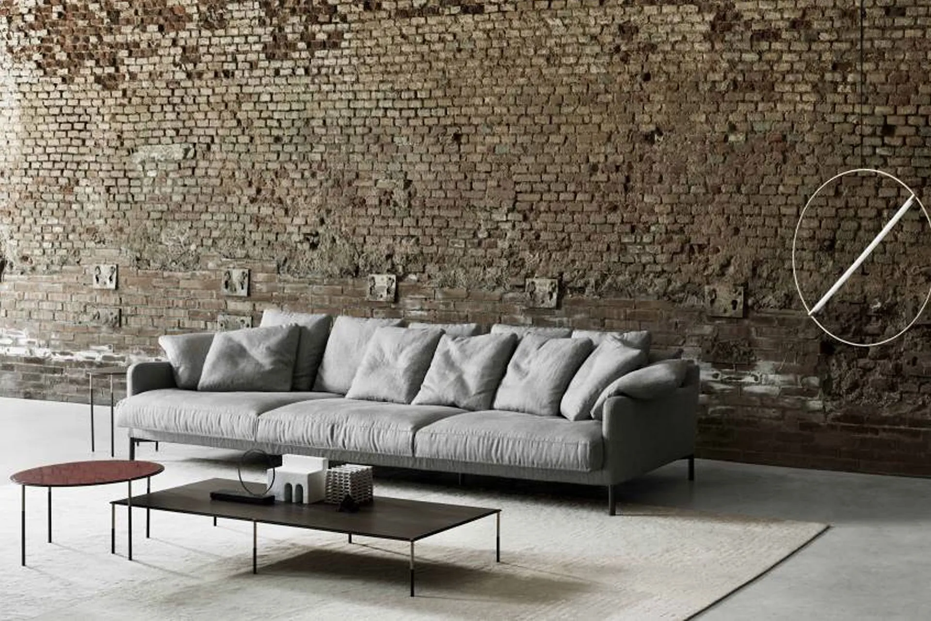 Dumas Sofa - Living Divani - Piero Lissoni - NO GA