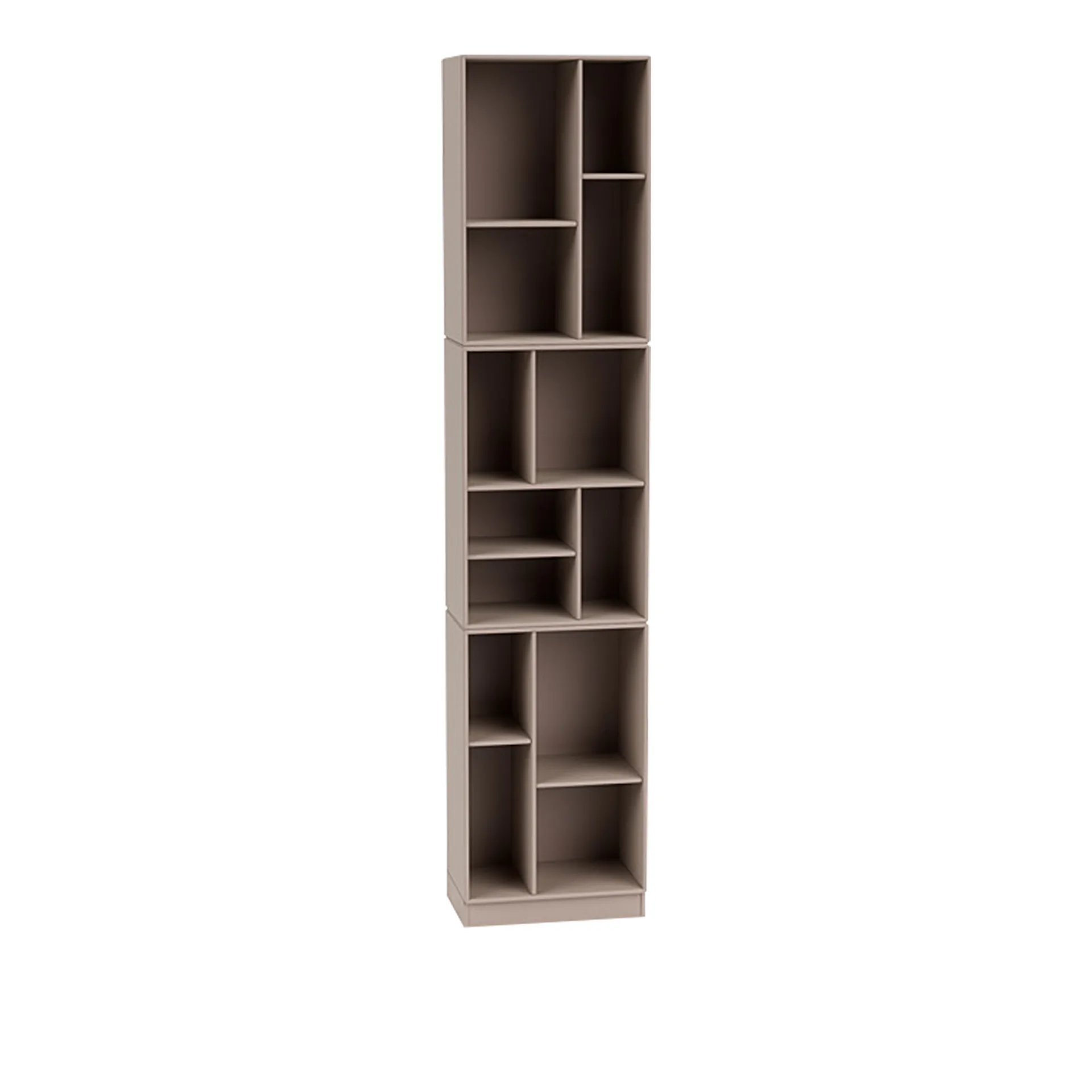 Loom Slim Bookcase - Plinth H7 cm - Montana - Peter J. Lassen - NO GA