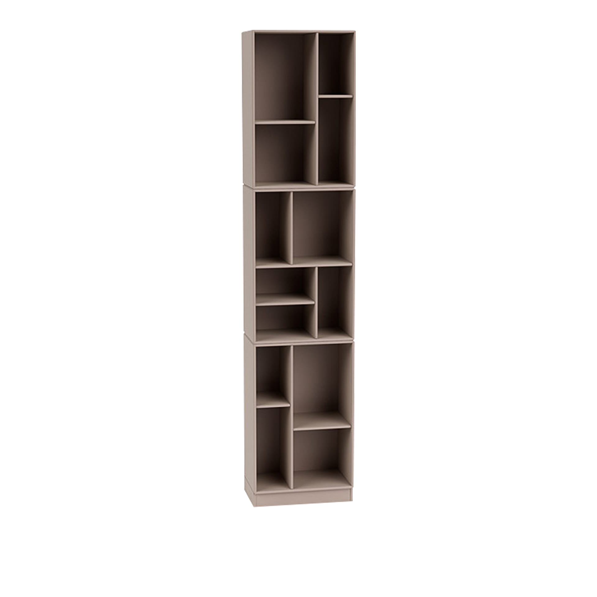 Loom Slim Bookcase - Plinth H7 cm - Montana - NO GA