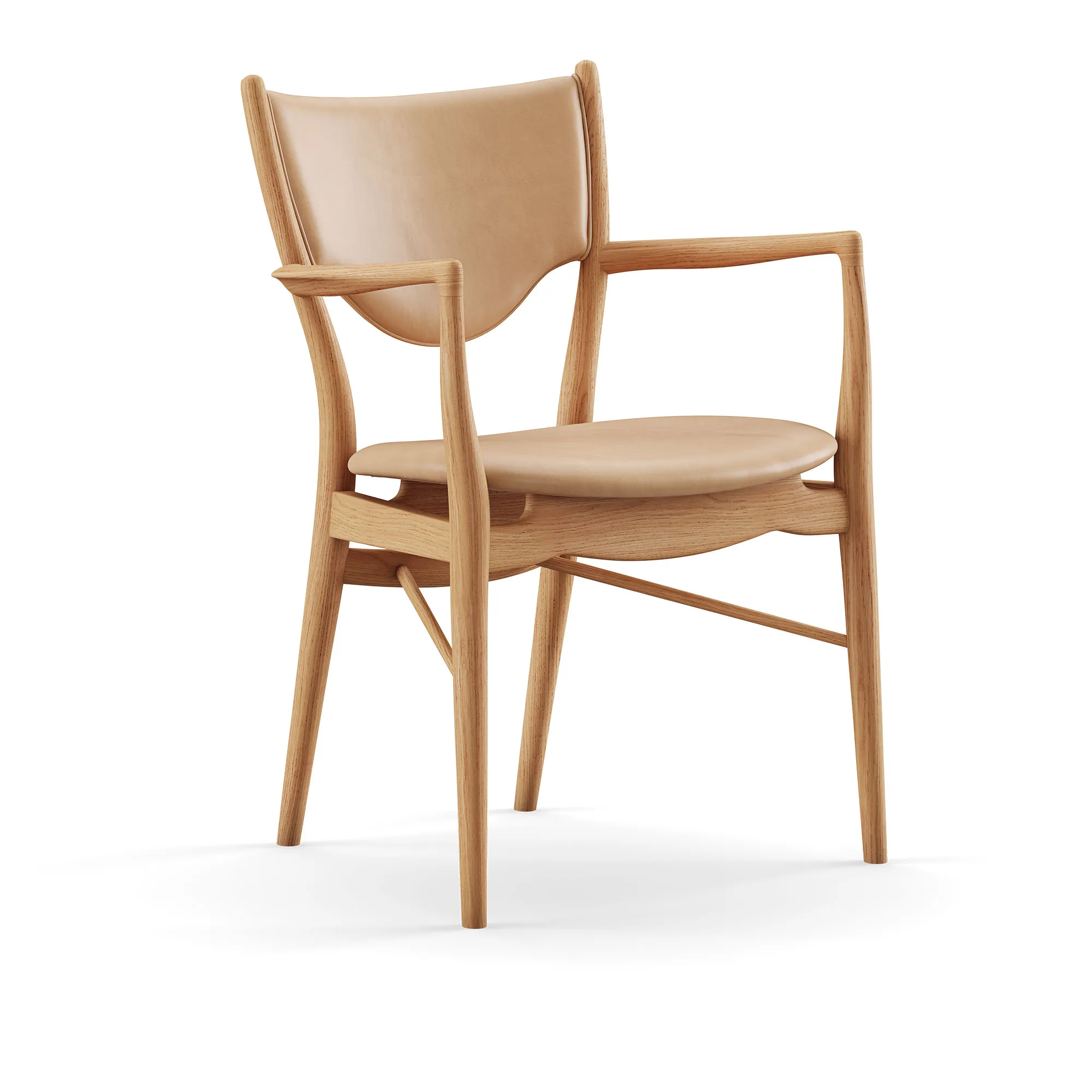46 armstol Dark oiled oak - 1