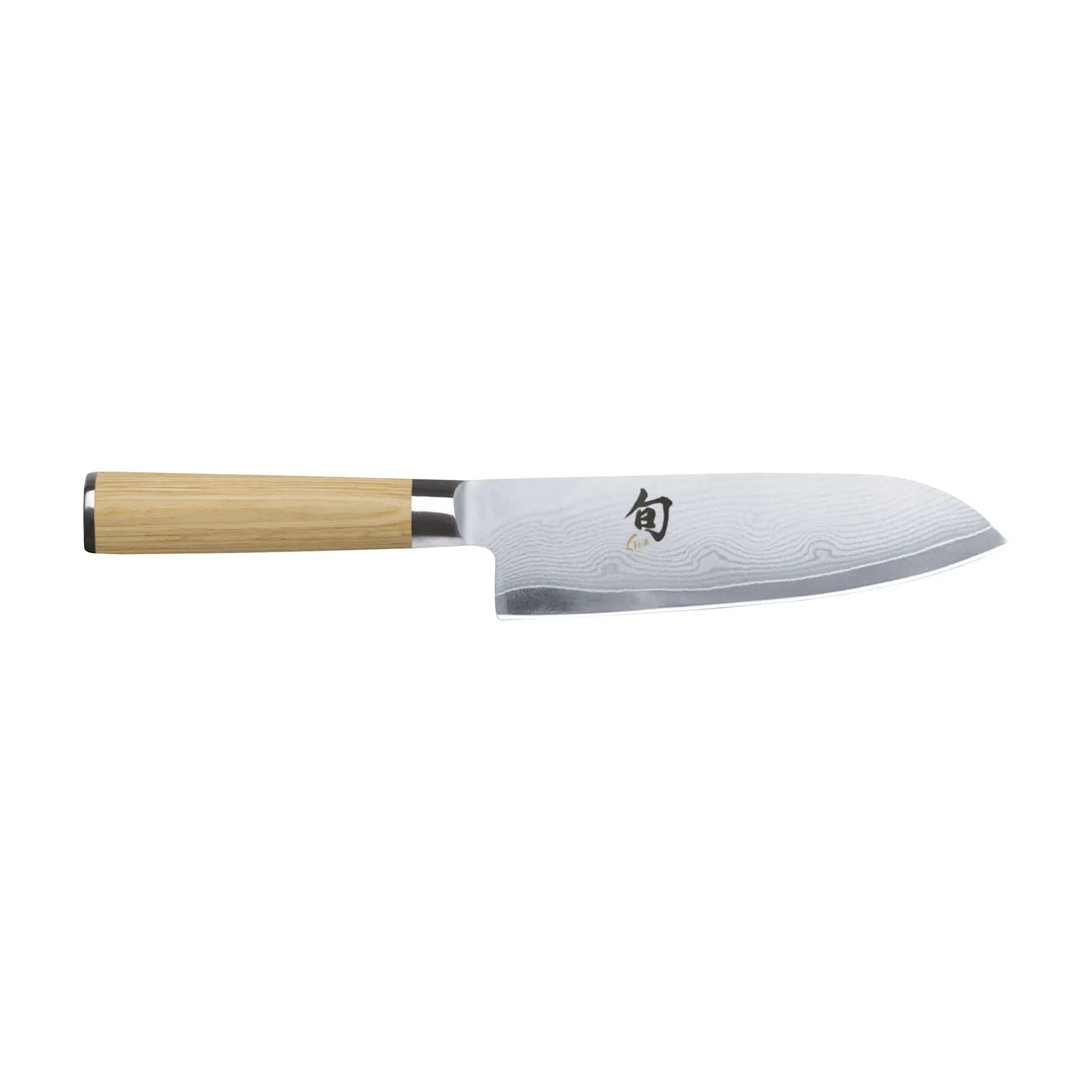 Shun Classic Santoku 18 cm, Ljust handtag - KAI - NO GA