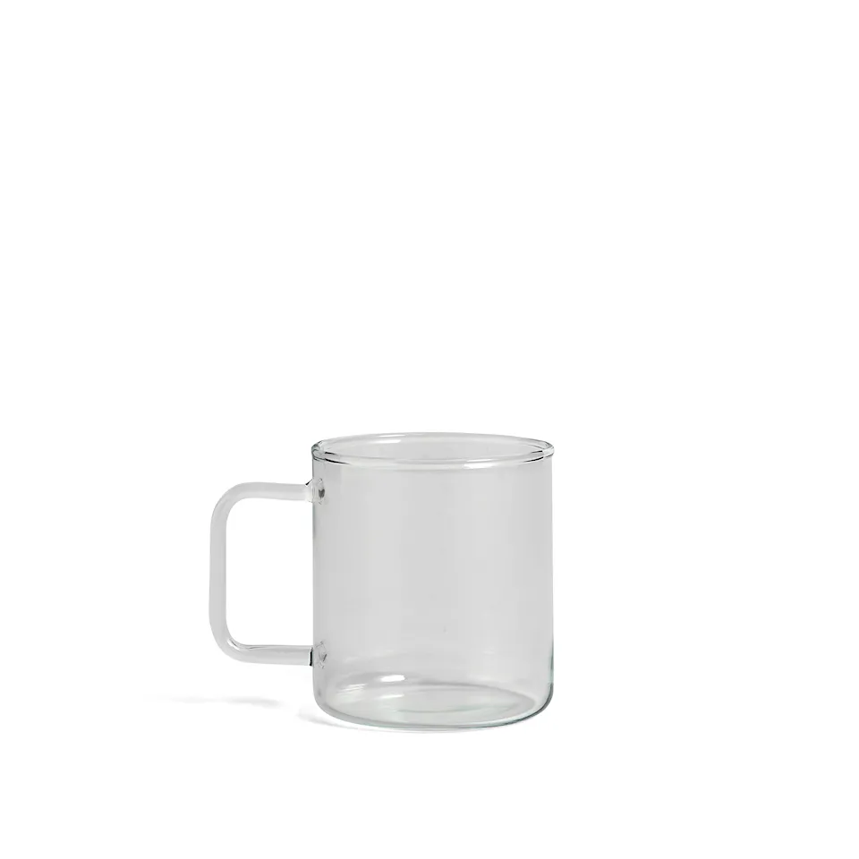 Glass kaffemugg