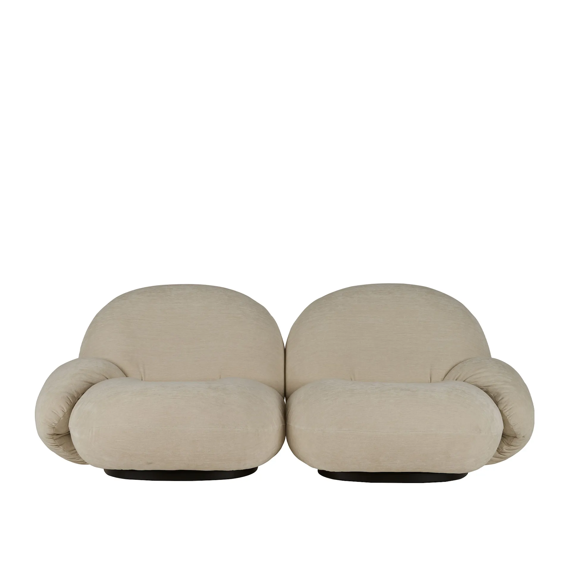 Pacha Sofa 2-Sits - Med armstöd - Gubi - Pierre Paulin - NO GA