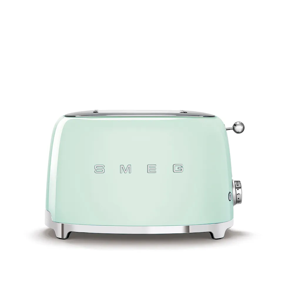 Smeg 2 Slice Toasters Pastel Green