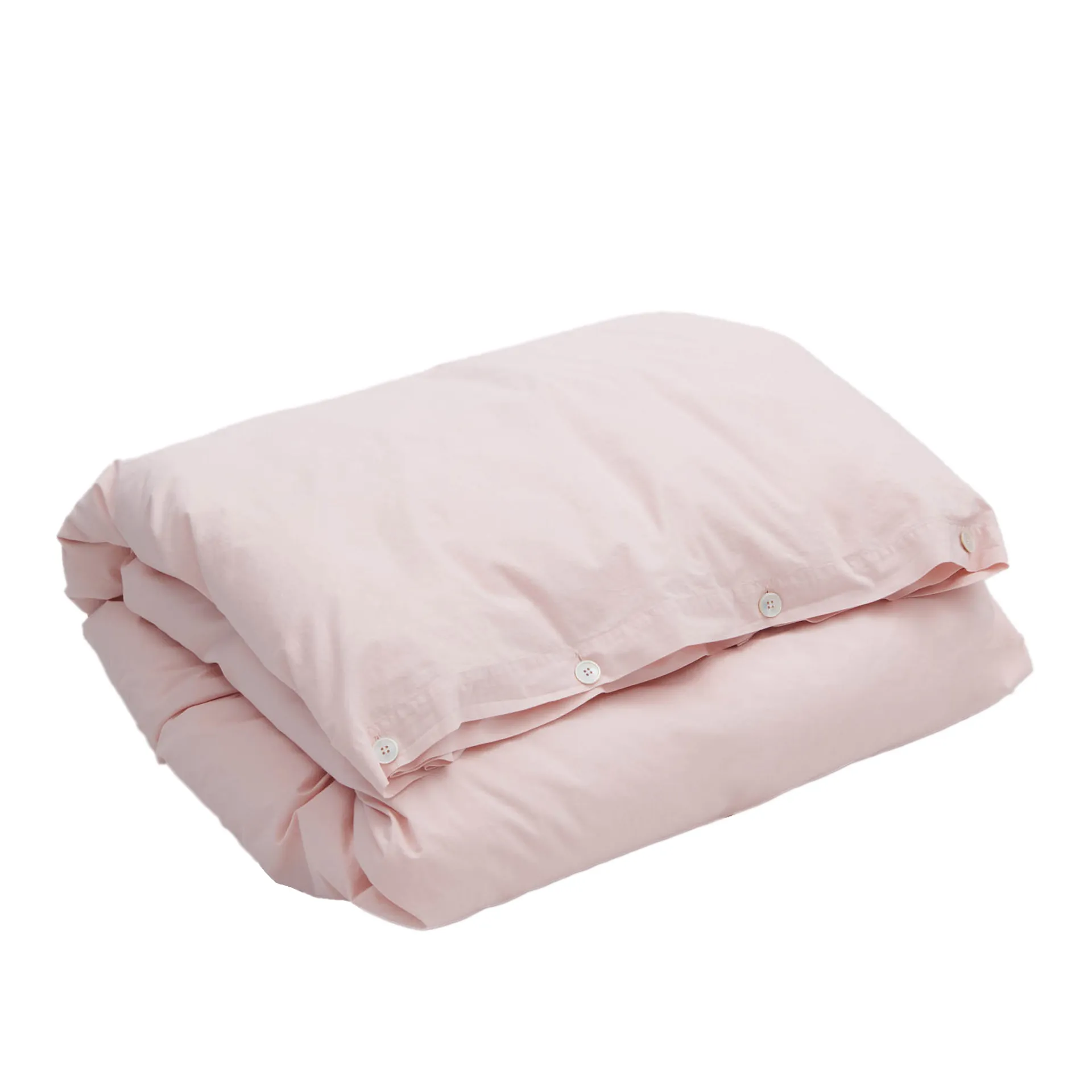 Percale Duvet Cover Petal Pink - TEKLA - NO GA