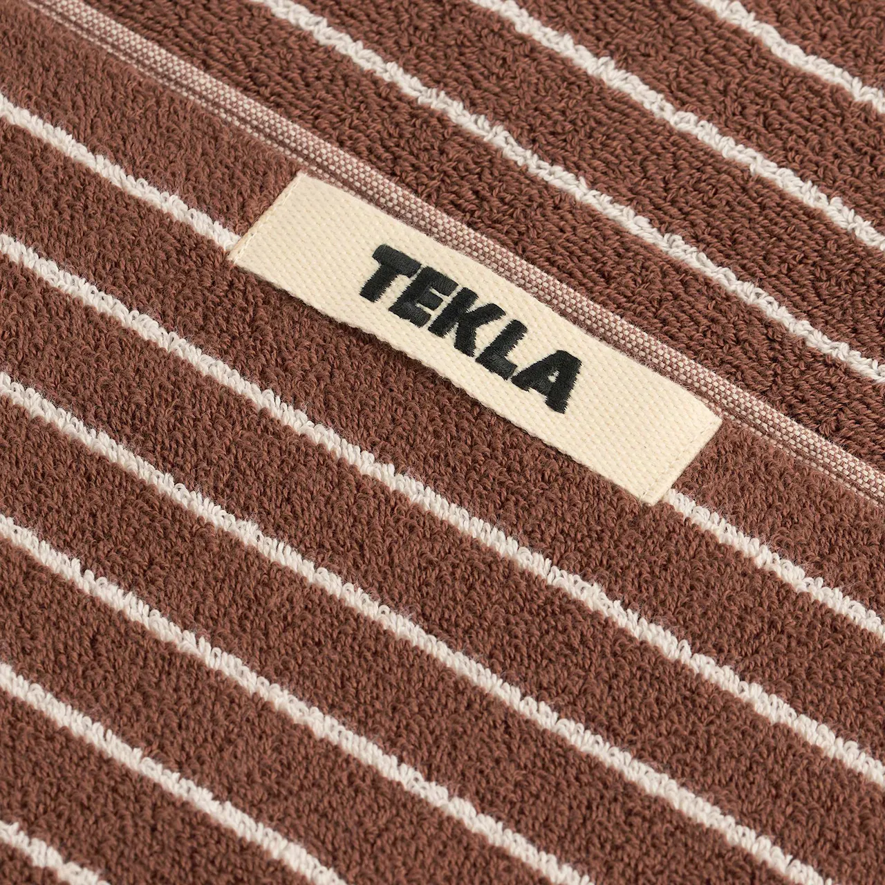 Terry Rust Stripes handduk