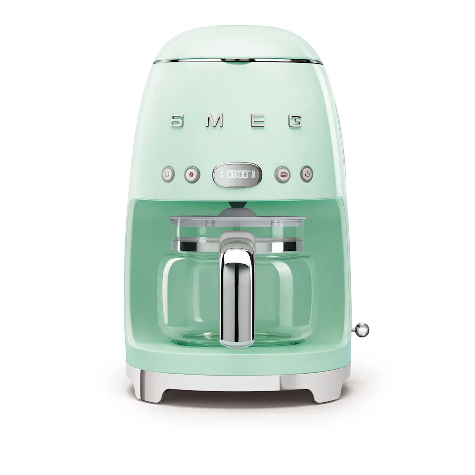 Smeg Drip Coffee Machine Pastel Green