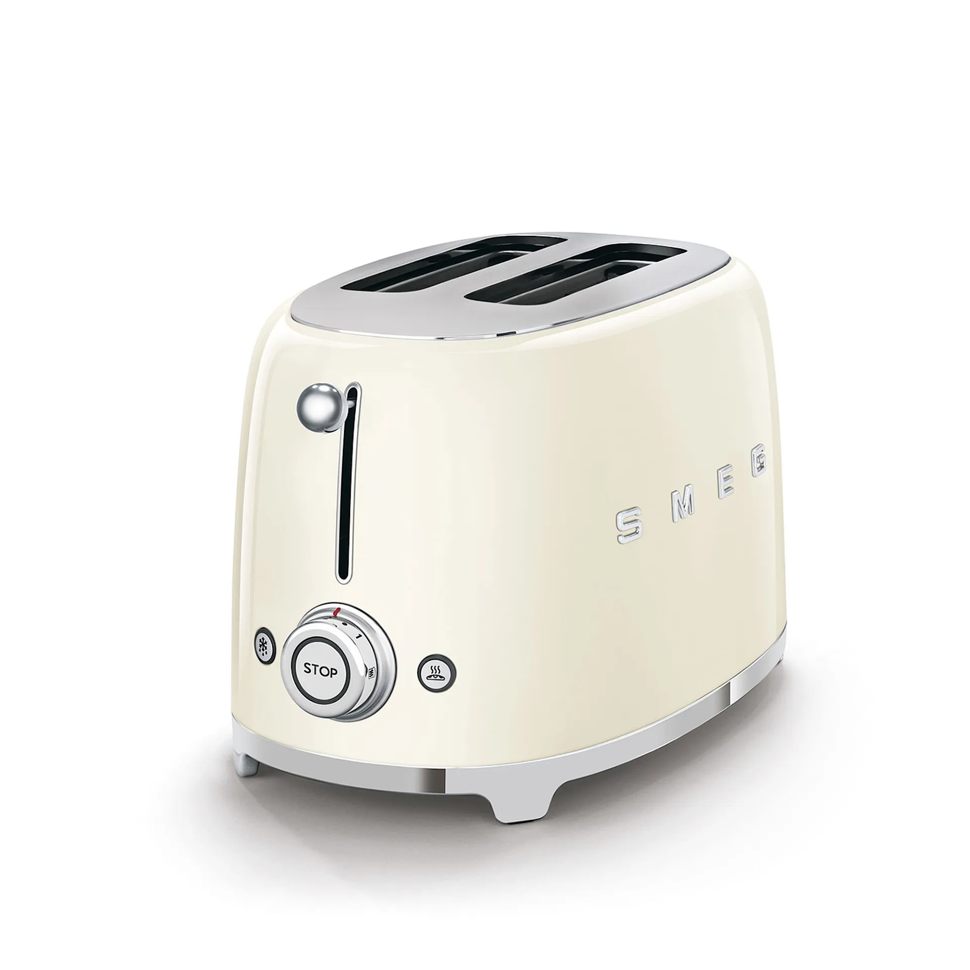 Smeg Toaster 2 Slices Creme - Smeg - NO GA