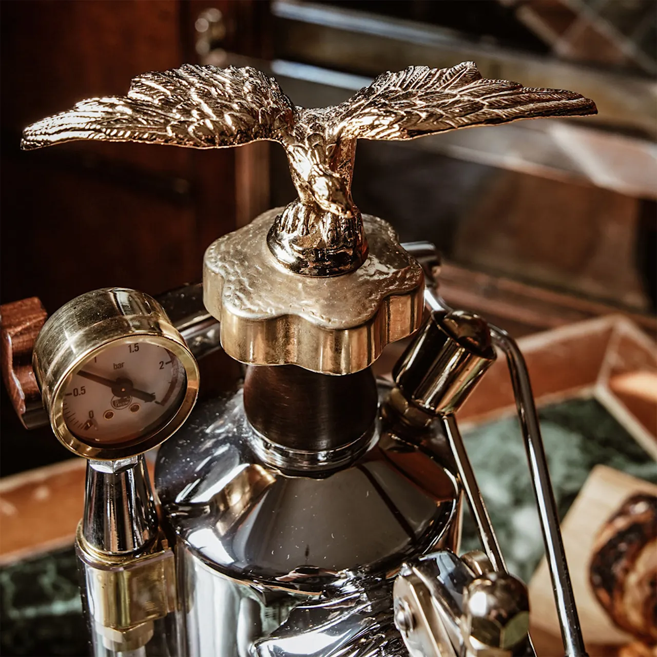 Örn dekoration espressomaskin