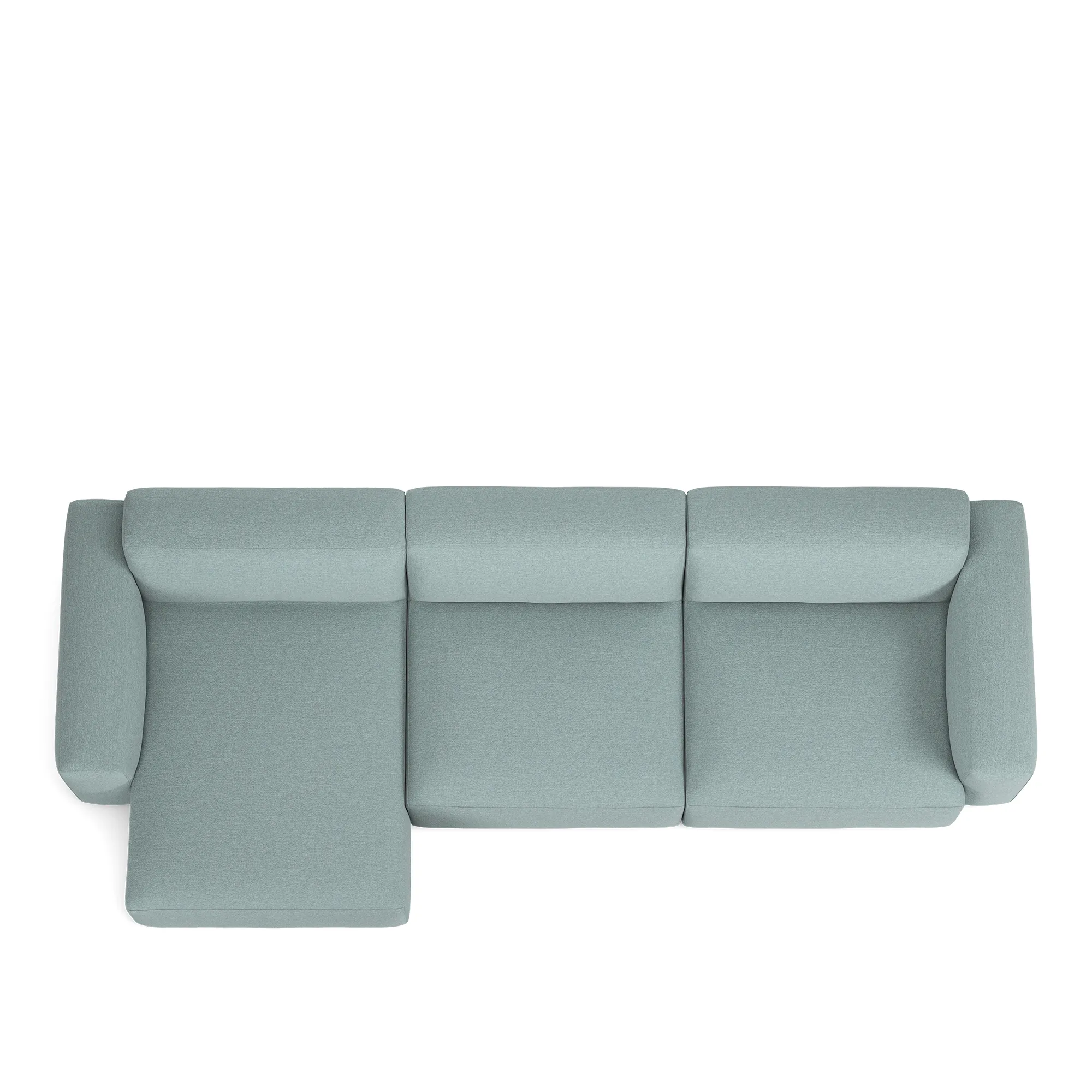 Brick 3-sitssoffa schäslong vänster - 8
