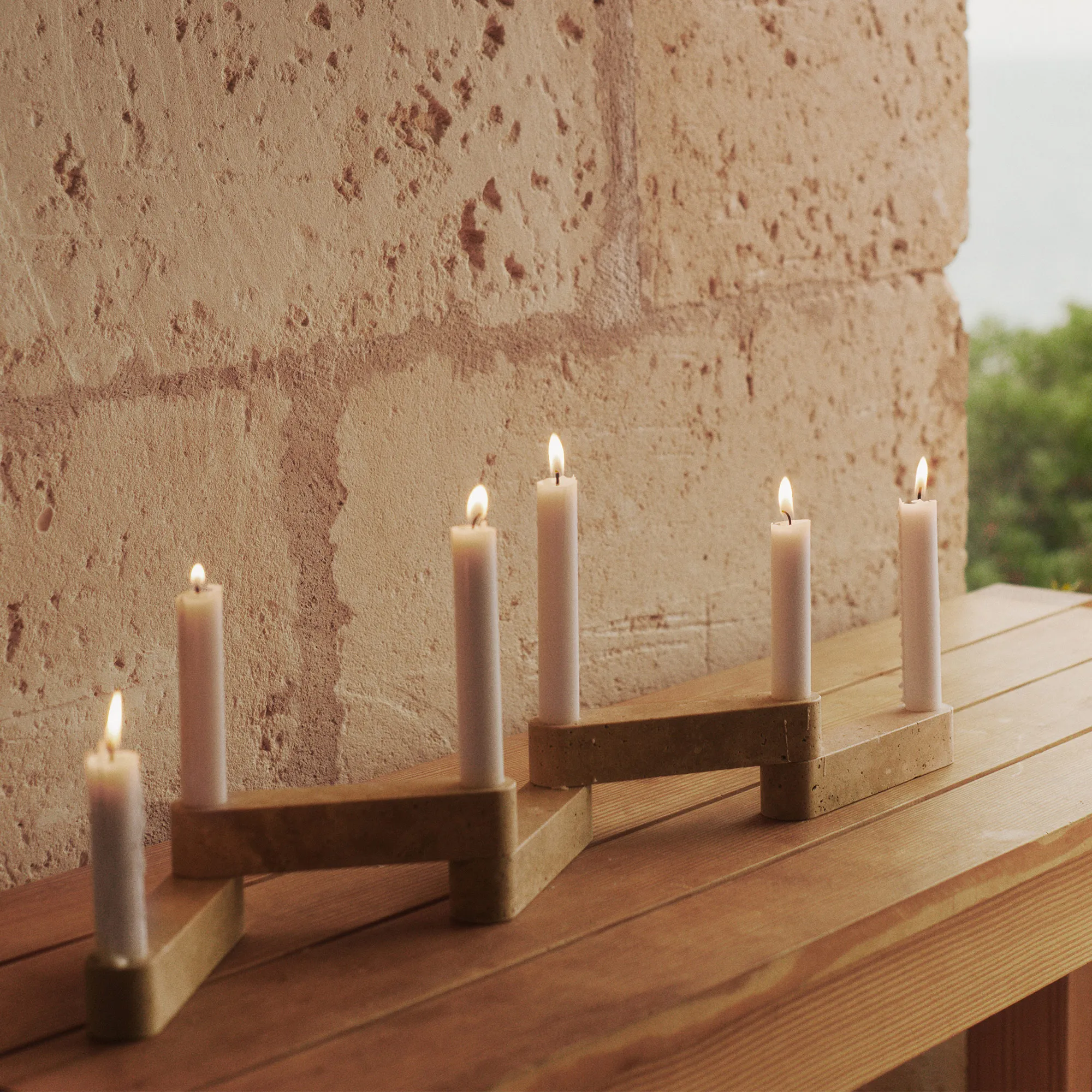 Newel ljusstake