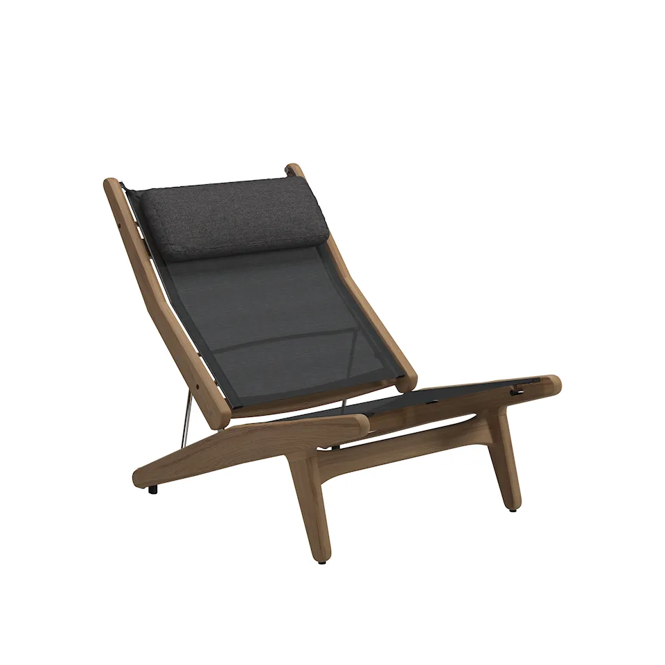 Bay Reclining Chair, Anthracite Sling