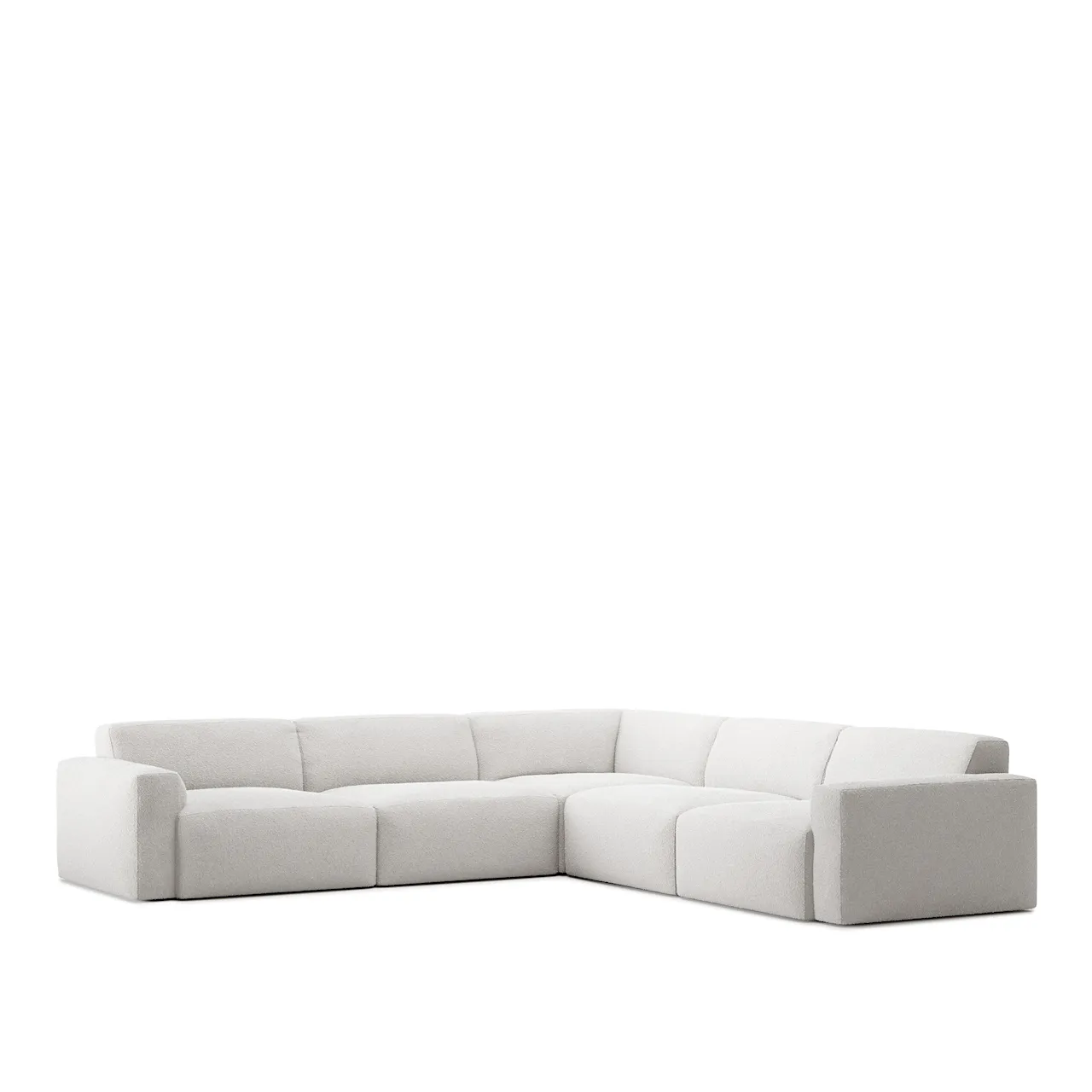 Brick 5-Seater Corner - Shadow Khaki