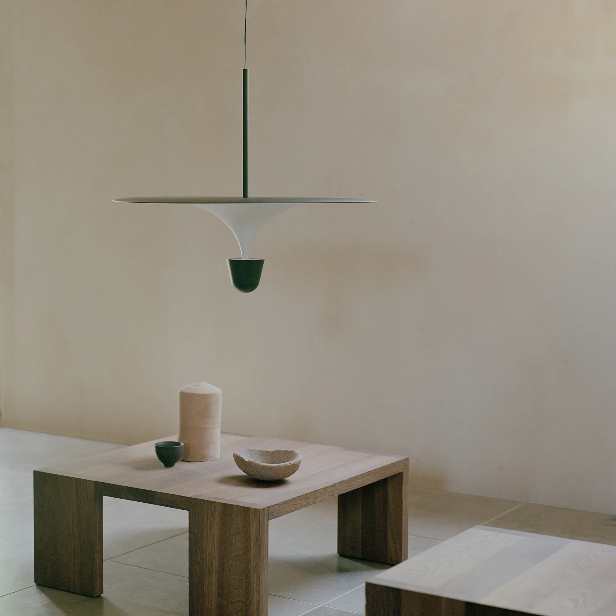 Kantarell pendellampa Ø60 cm - 7