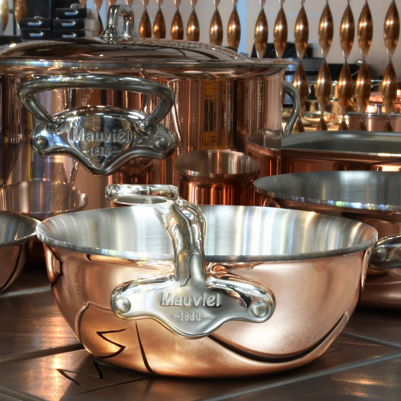 Sauté Pan M'6S Copper/Steel - 2 L