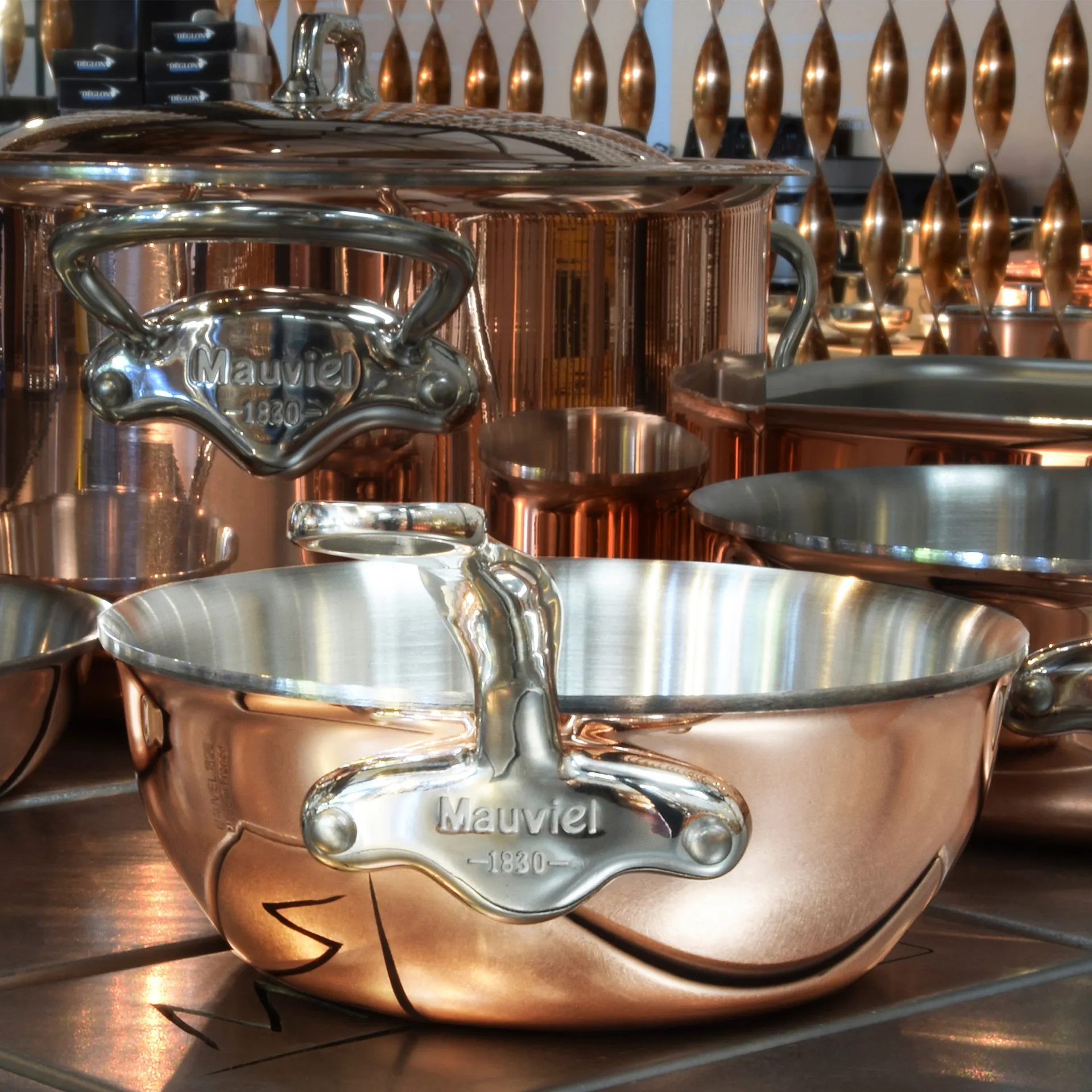 Sauté Pan M'6S Copper/Steel - 2 L - Mauviel - NO GA