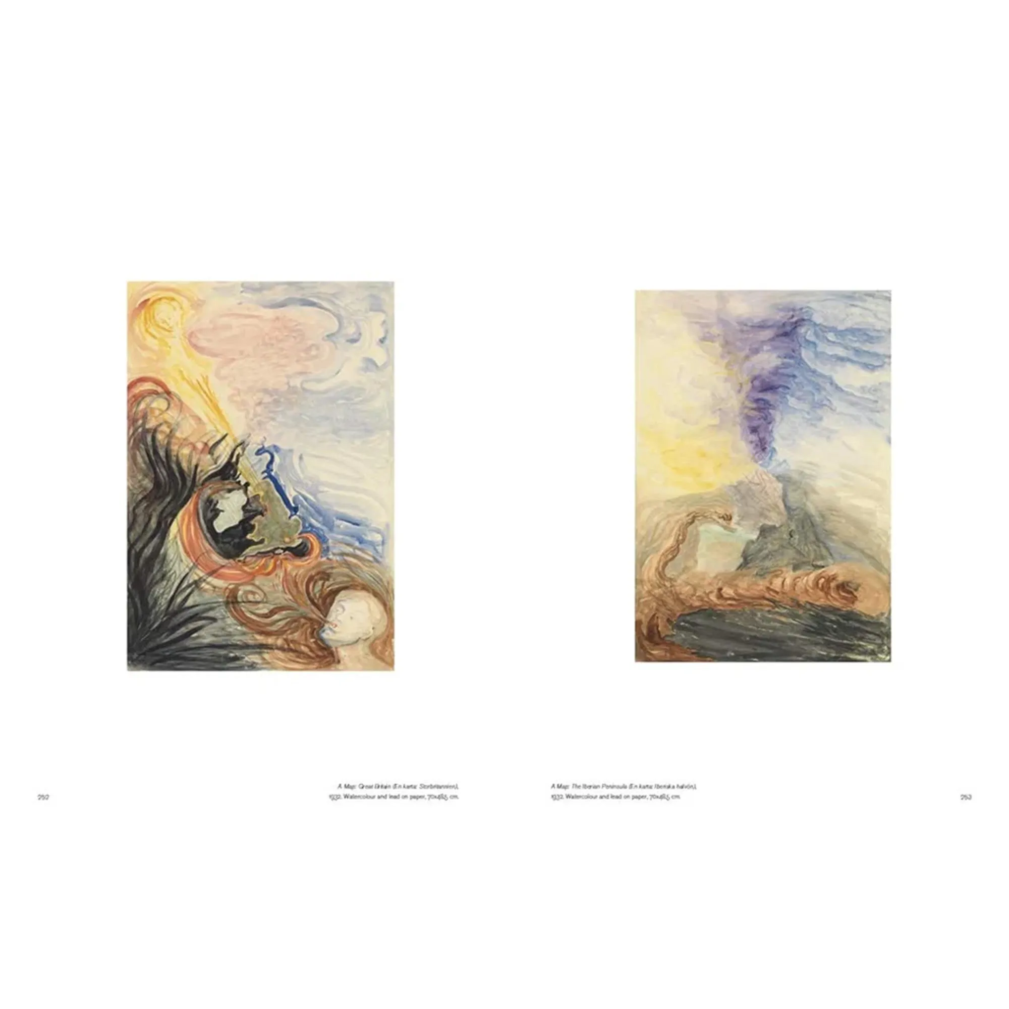 Hilma af Klint Vol. Vl - Late Watercolours konstbok - 4