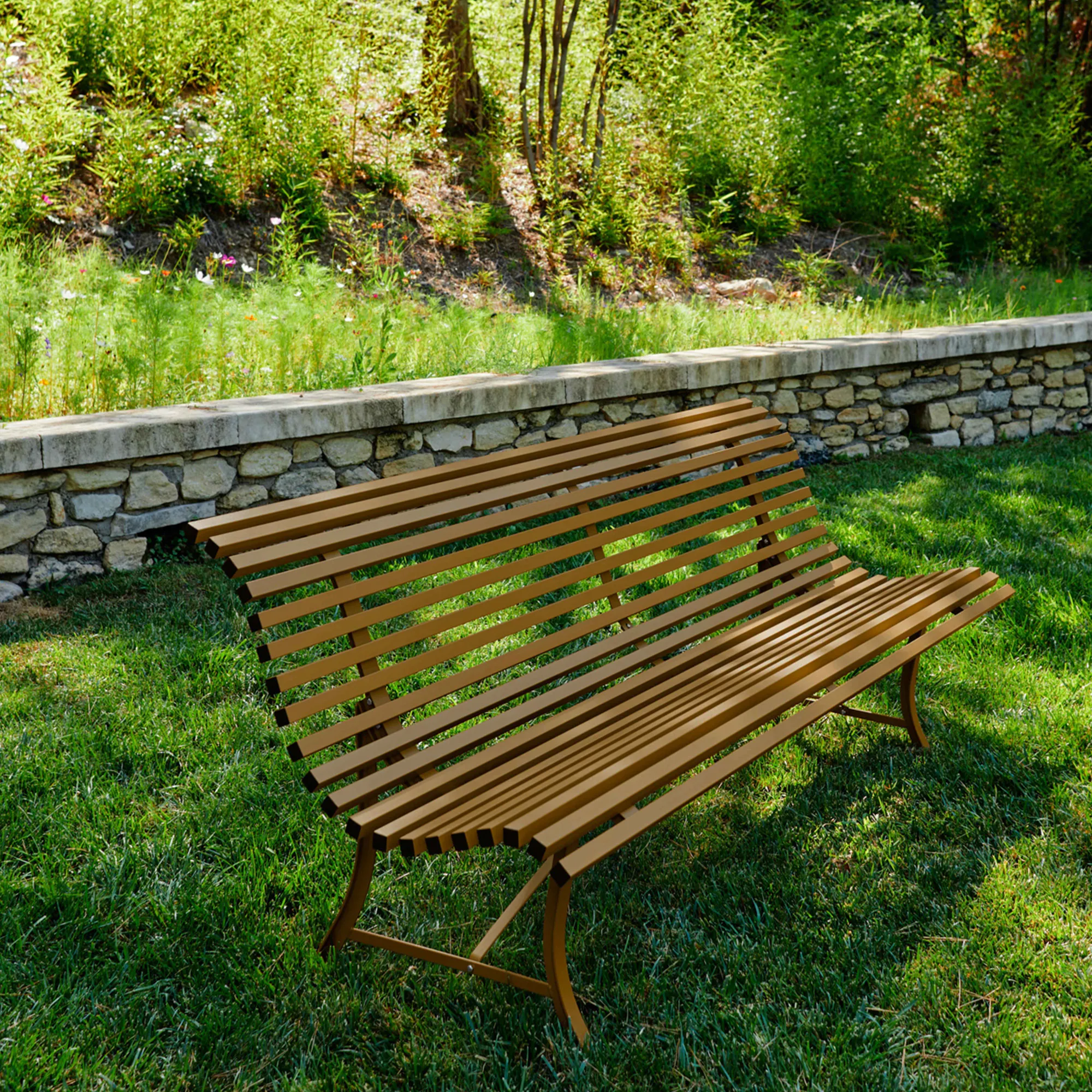 Louisiane trädgårdsbänk 150 cm - 7