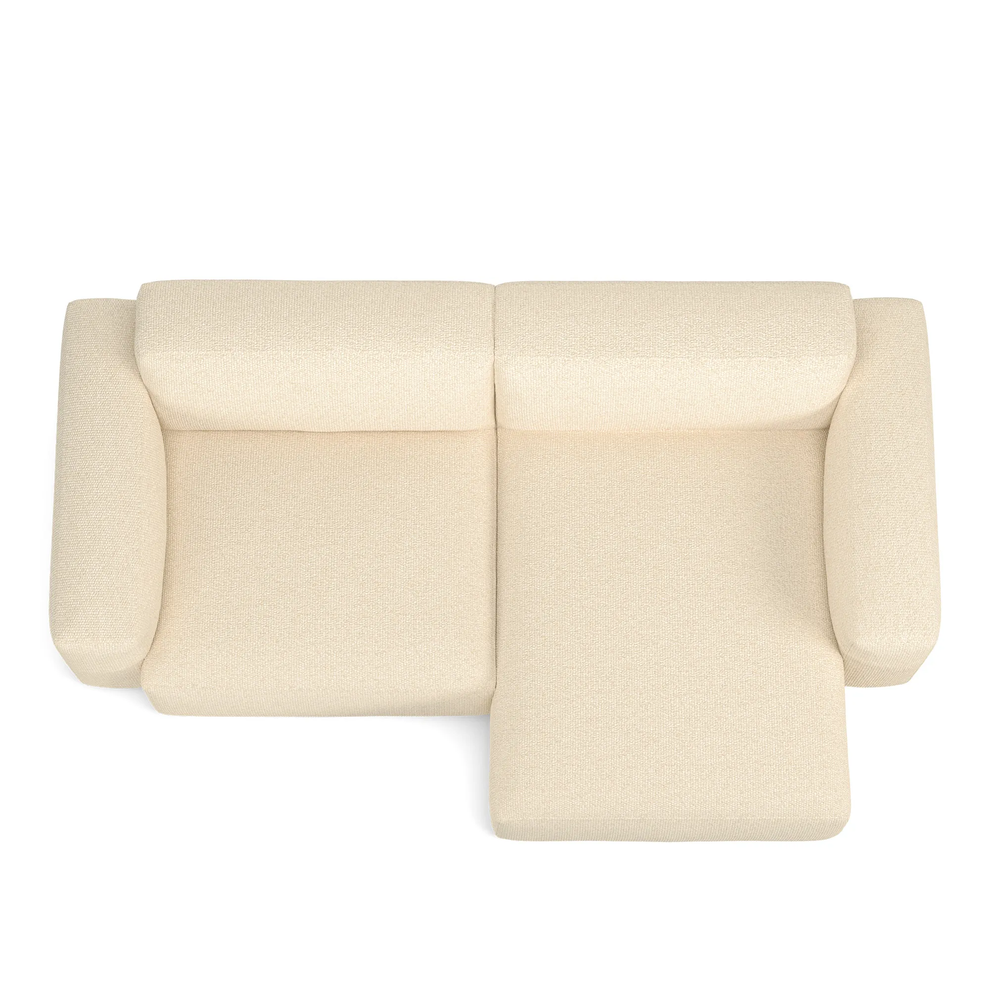 Brick 2-sitssoffa schäslong höger - 8