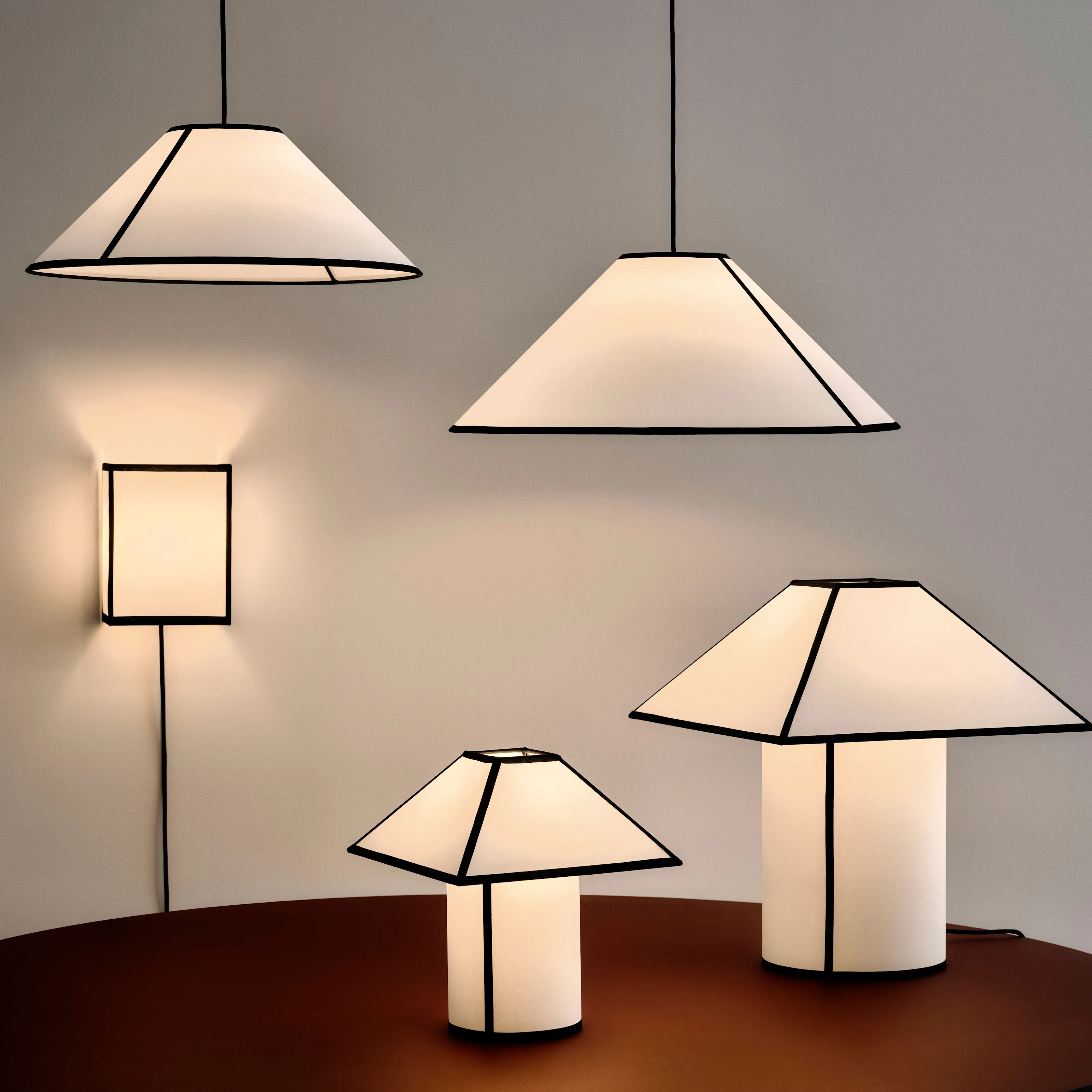 Ava Pyramid Table Lamp - 9