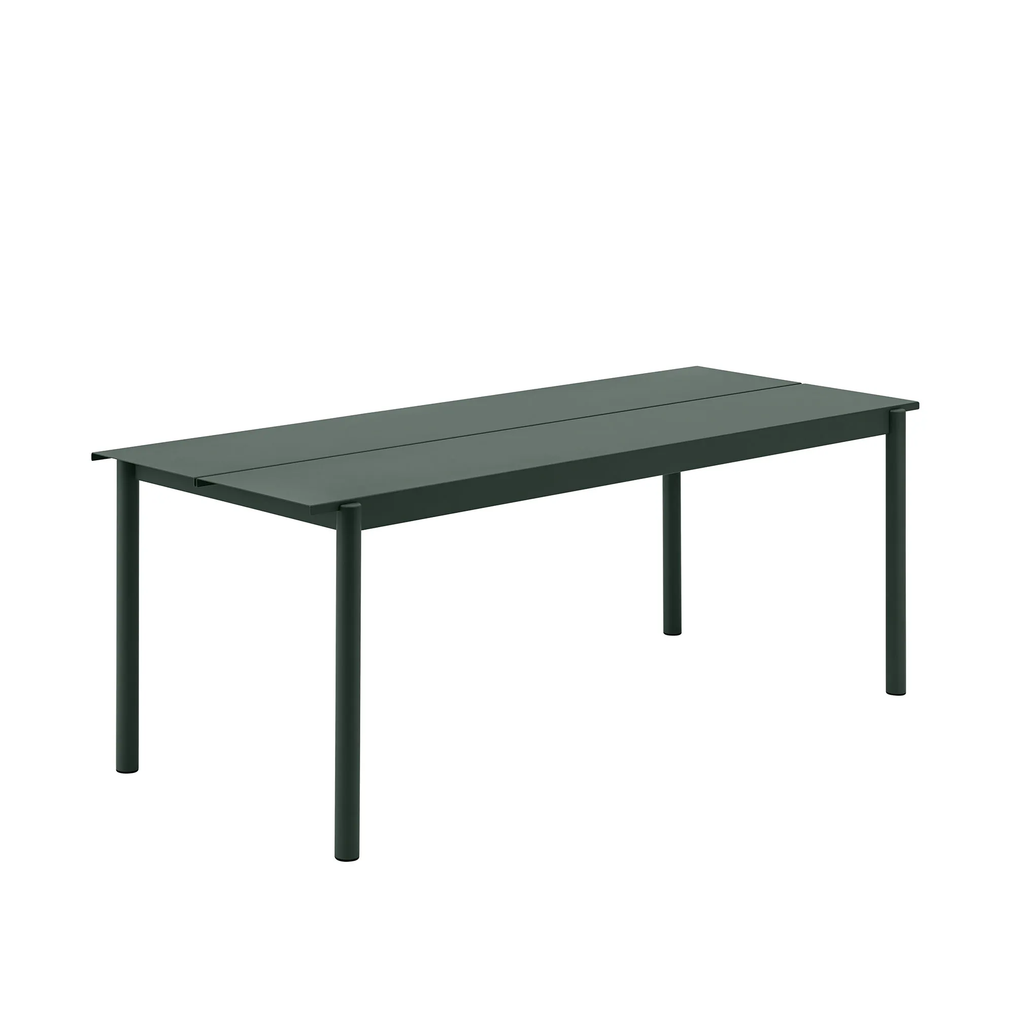 Linear Steel matbord utomhus 200 cm - 1