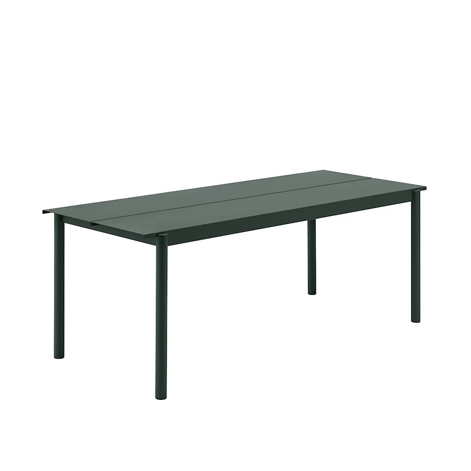 Linear Steel matbord utomhus 200 cm