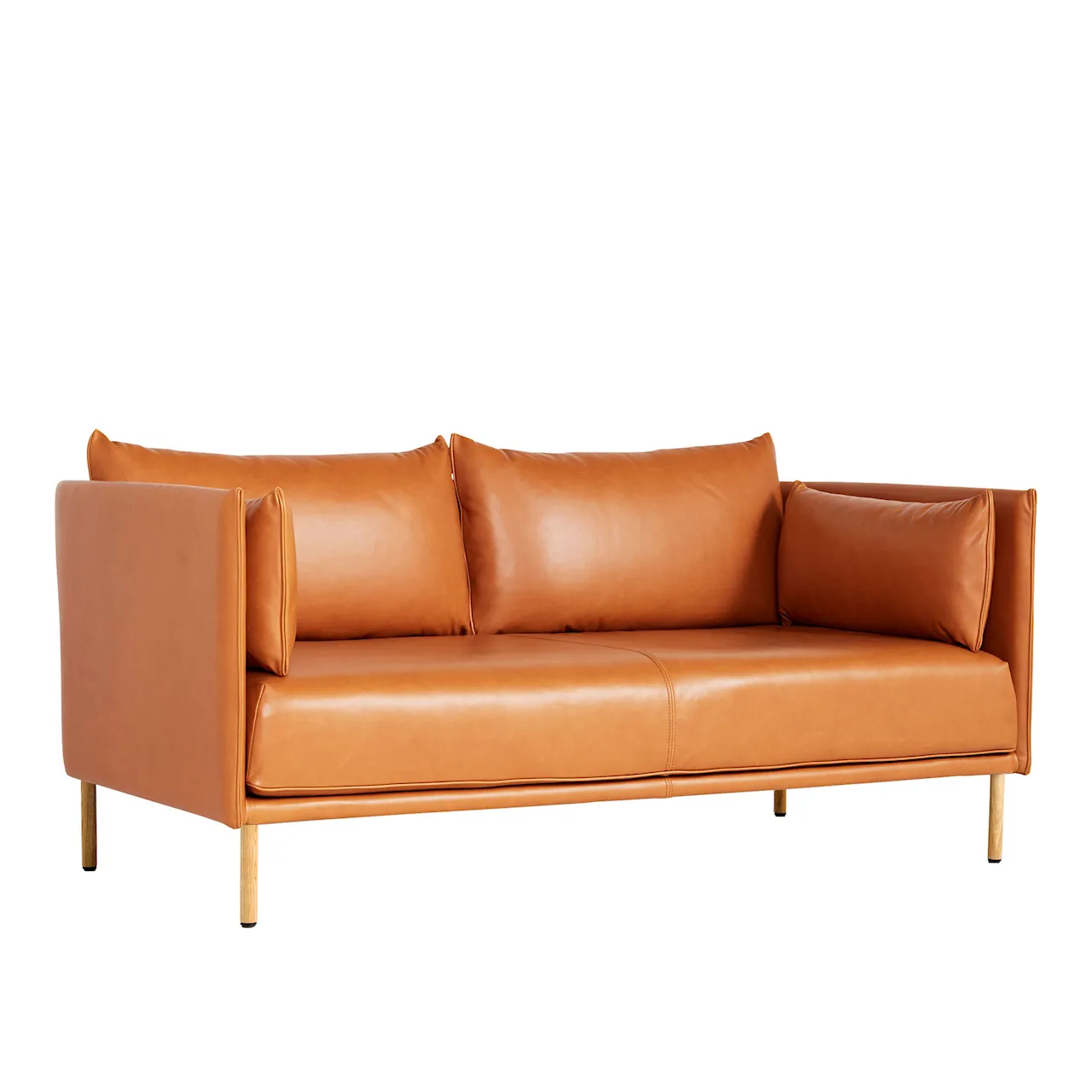 Silhouette 2 Seater - Cognac Piping