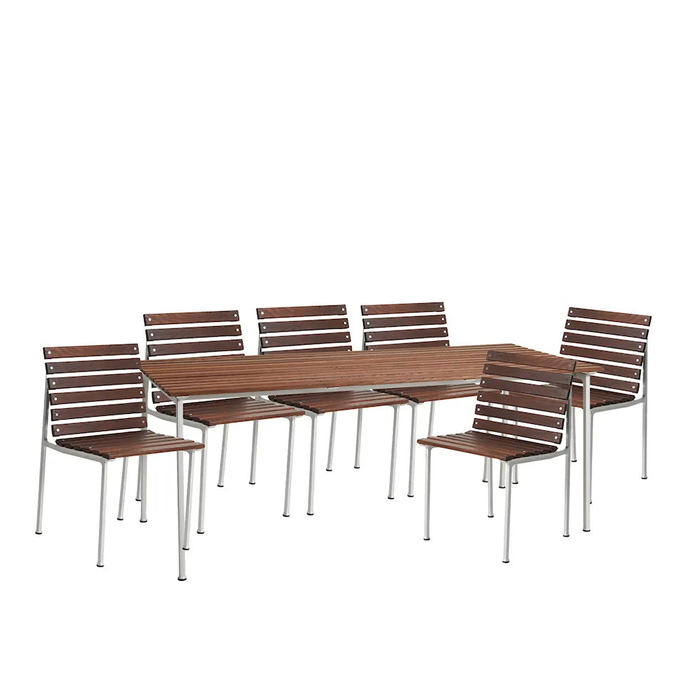 Traverse matgrupp med bord 190 cm & 6 stolar