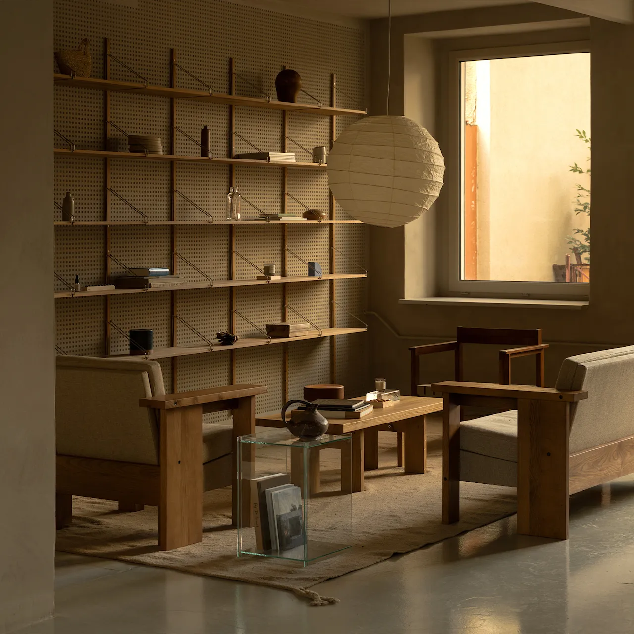Shelf Library Triple Section hyllsystem