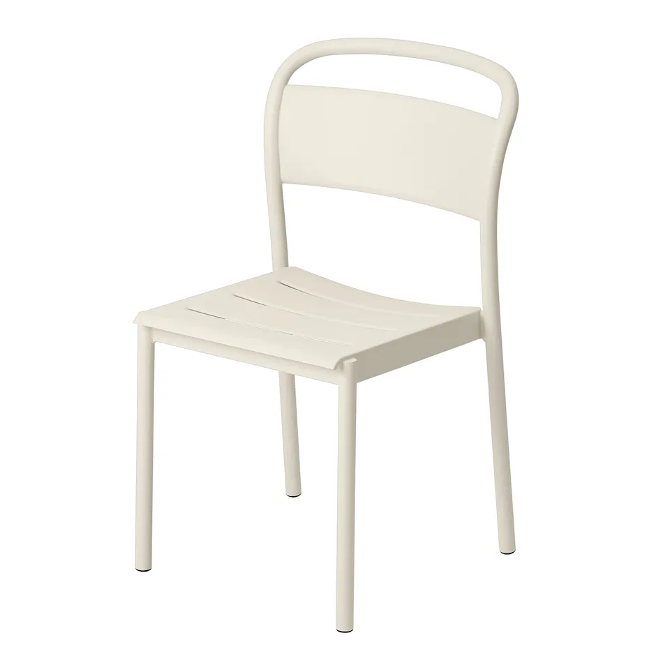 Linear Steel Side Chair