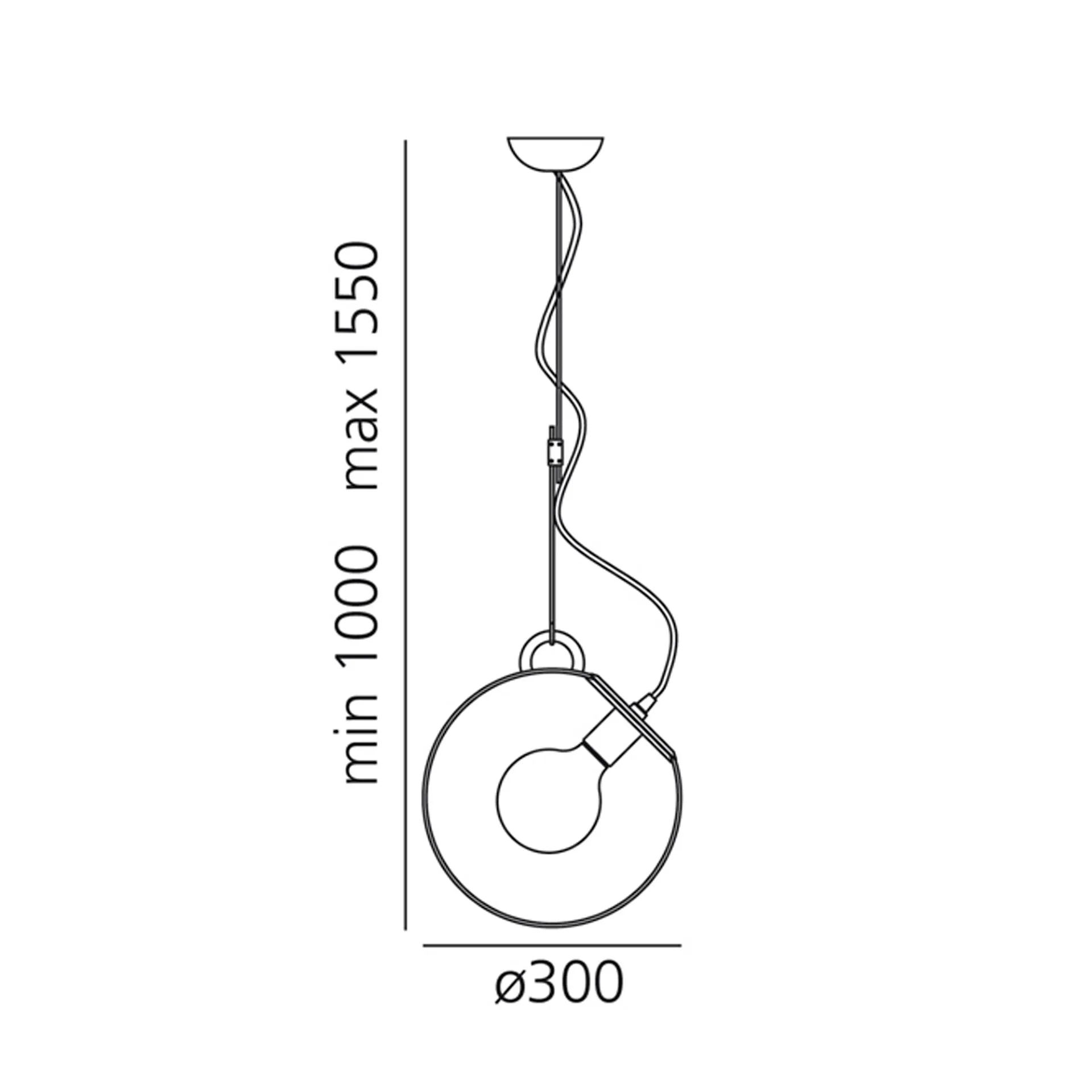 Miconos Pendellampa - Artemide - NO GA