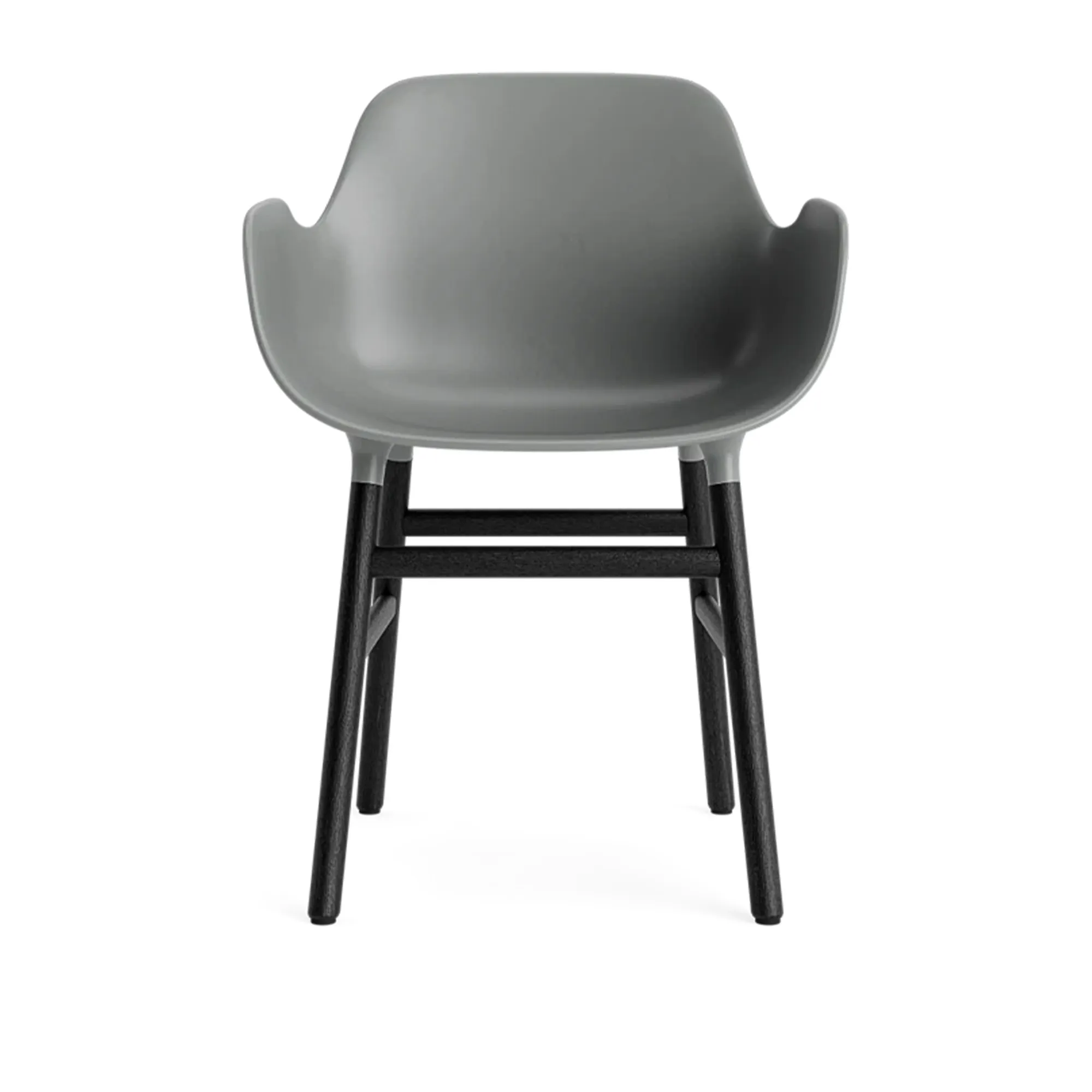 Form Armchair Black Oak - 1