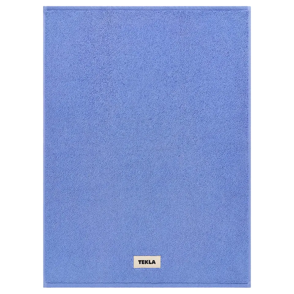 Terry Solid Clear Blue badrumsmatta 50 x 70 cm