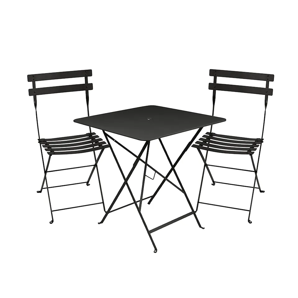 Bistro Matgrupp Bord 71 cm & 2 st Stolar