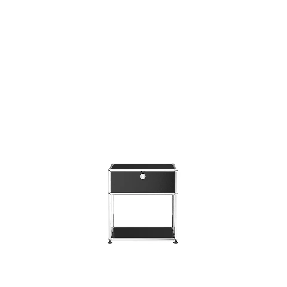 USM Haller 52 Side table, Graphite Black