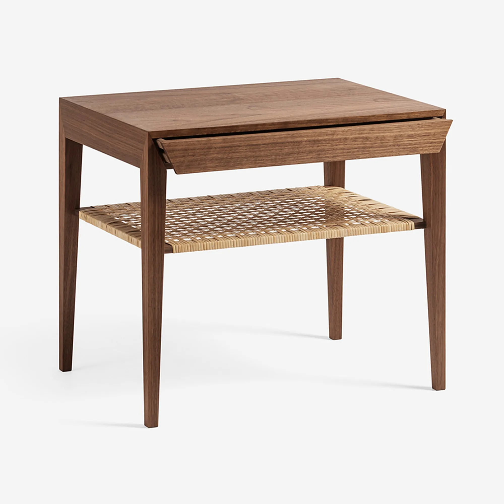 Model 35 sängbord rottinghylla - 6